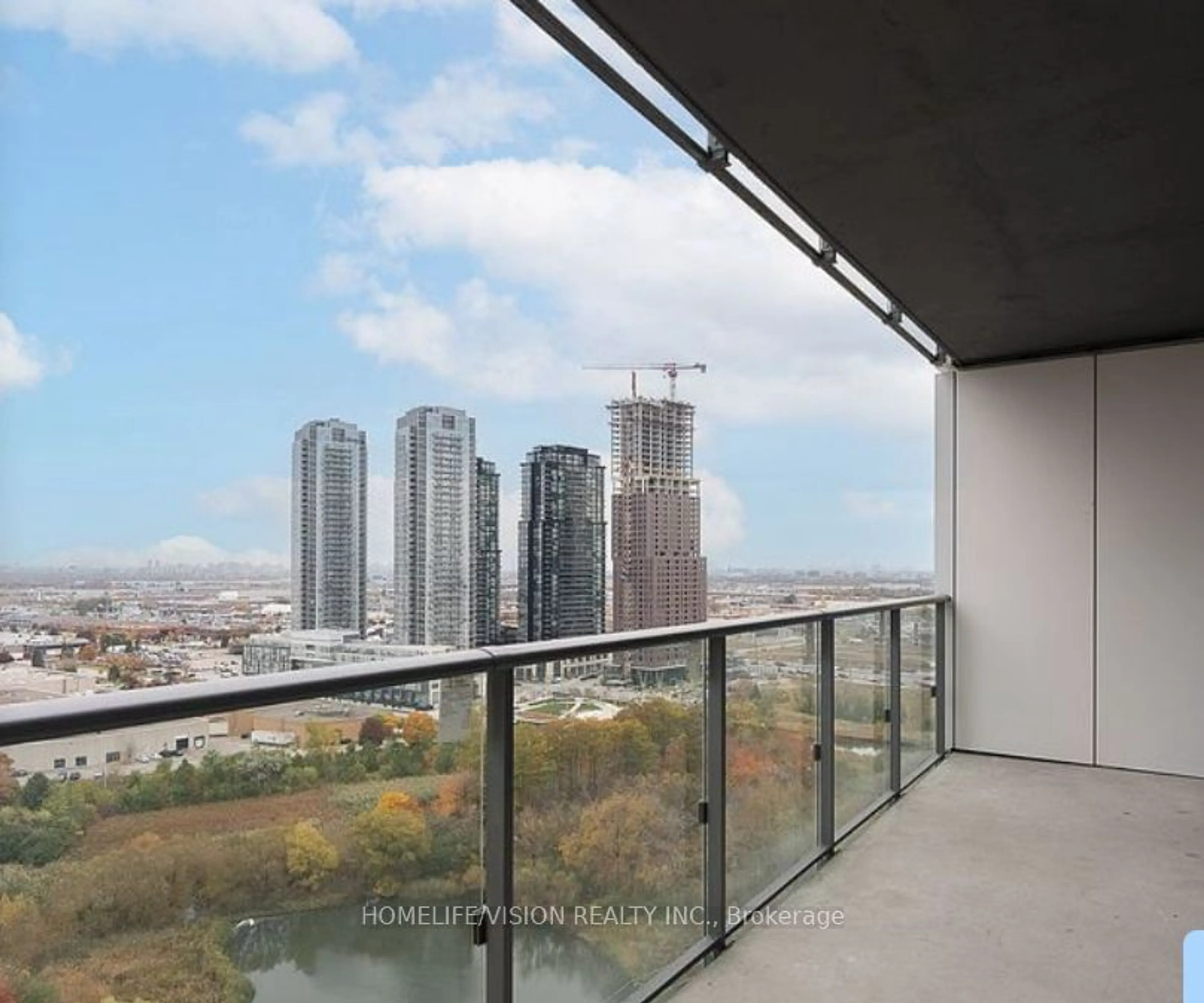 Balcony in the apartment for 7890 Jane St #1510, Vaughan Ontario L4K 0E9