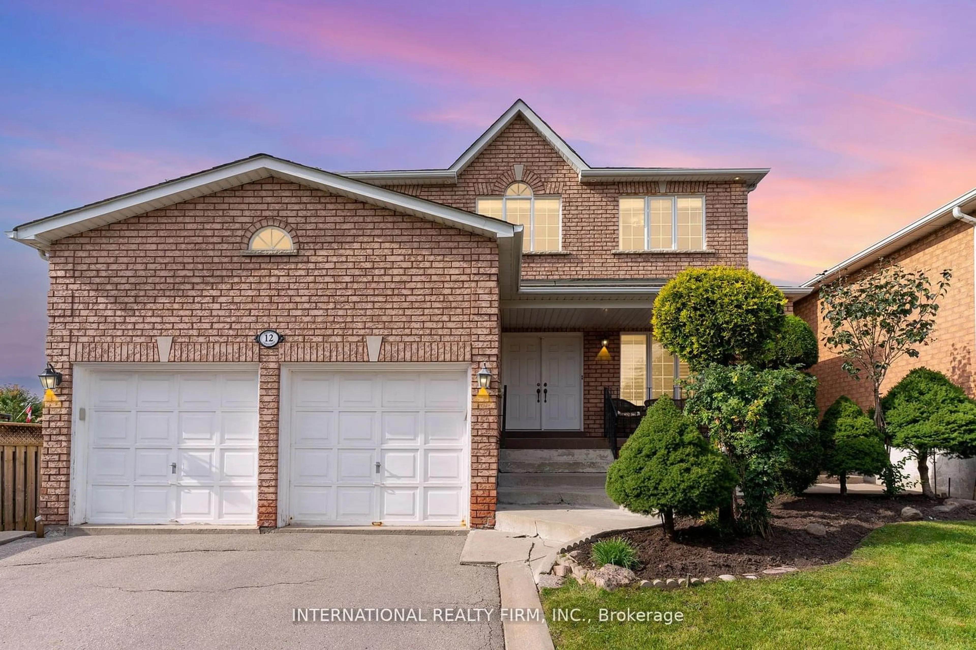 Home with brick exterior material for 12 Giotto Cres, Vaughan Ontario L6A 3N7