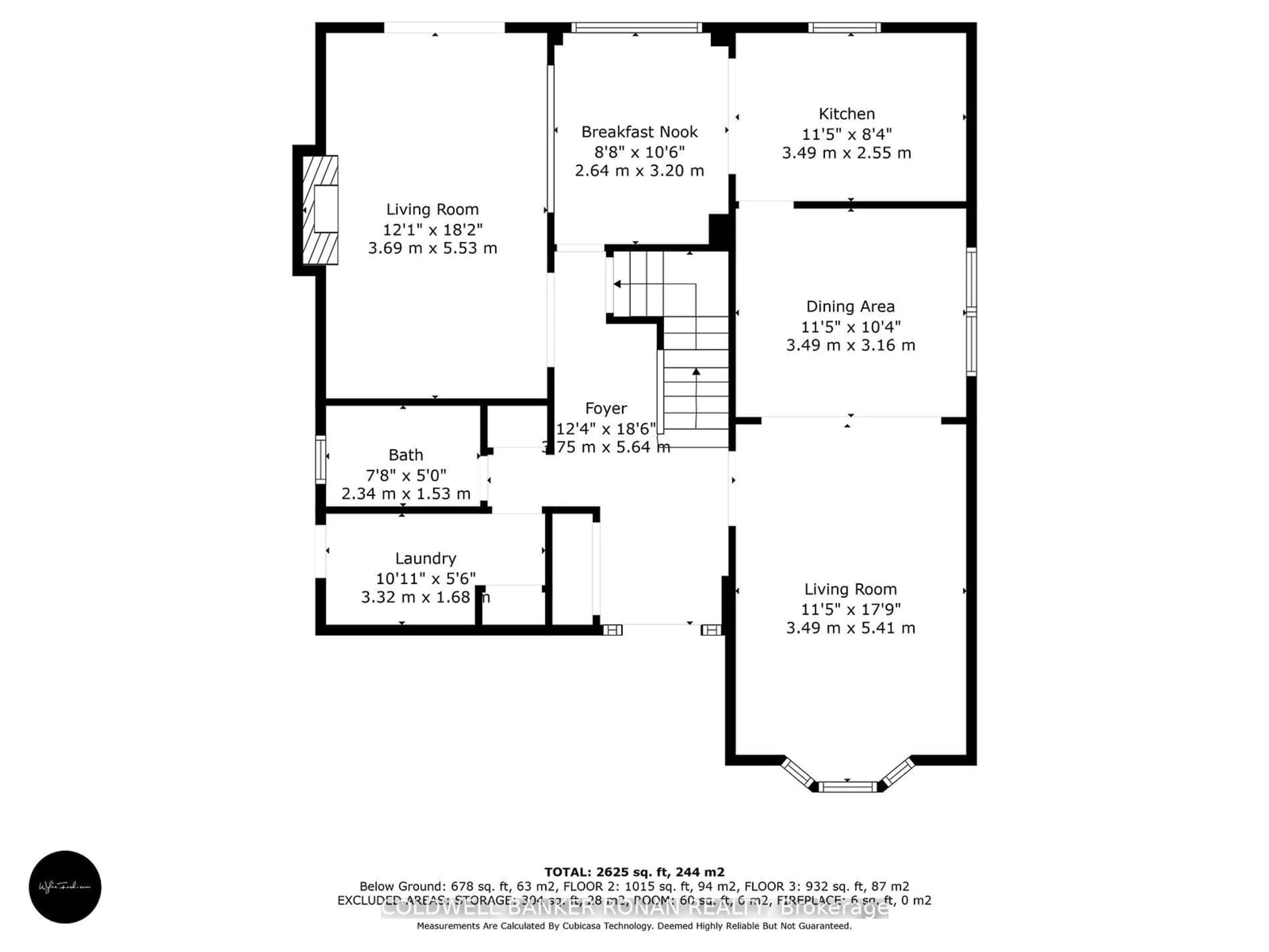 Floor plan for 107 Hutchinson Dr, New Tecumseth Ontario L9R 1M4