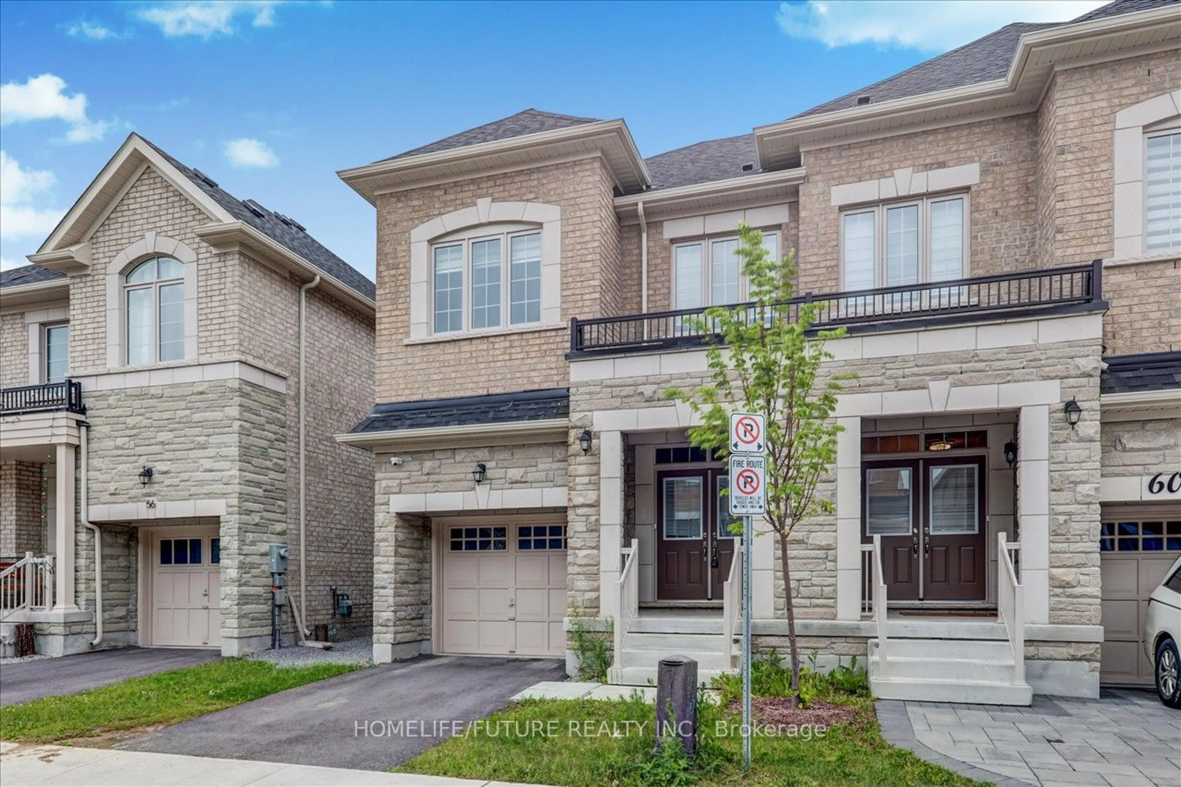 Home with brick exterior material for 58 Erintol Way, Markham Ontario L3S 0E6