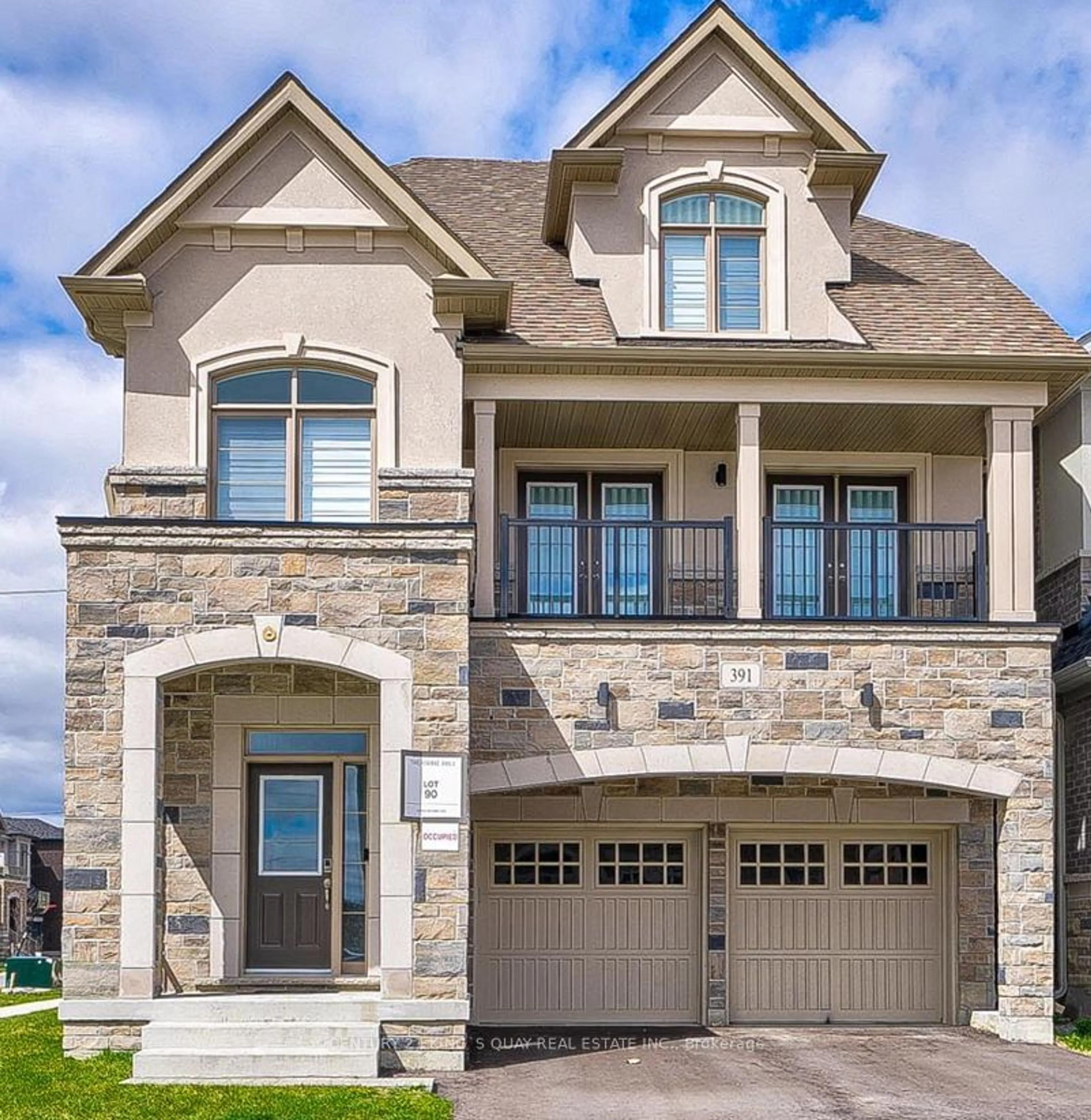 Home with brick exterior material for 391 Fred Mclaren Blvd, Markham Ontario L6E 0G4