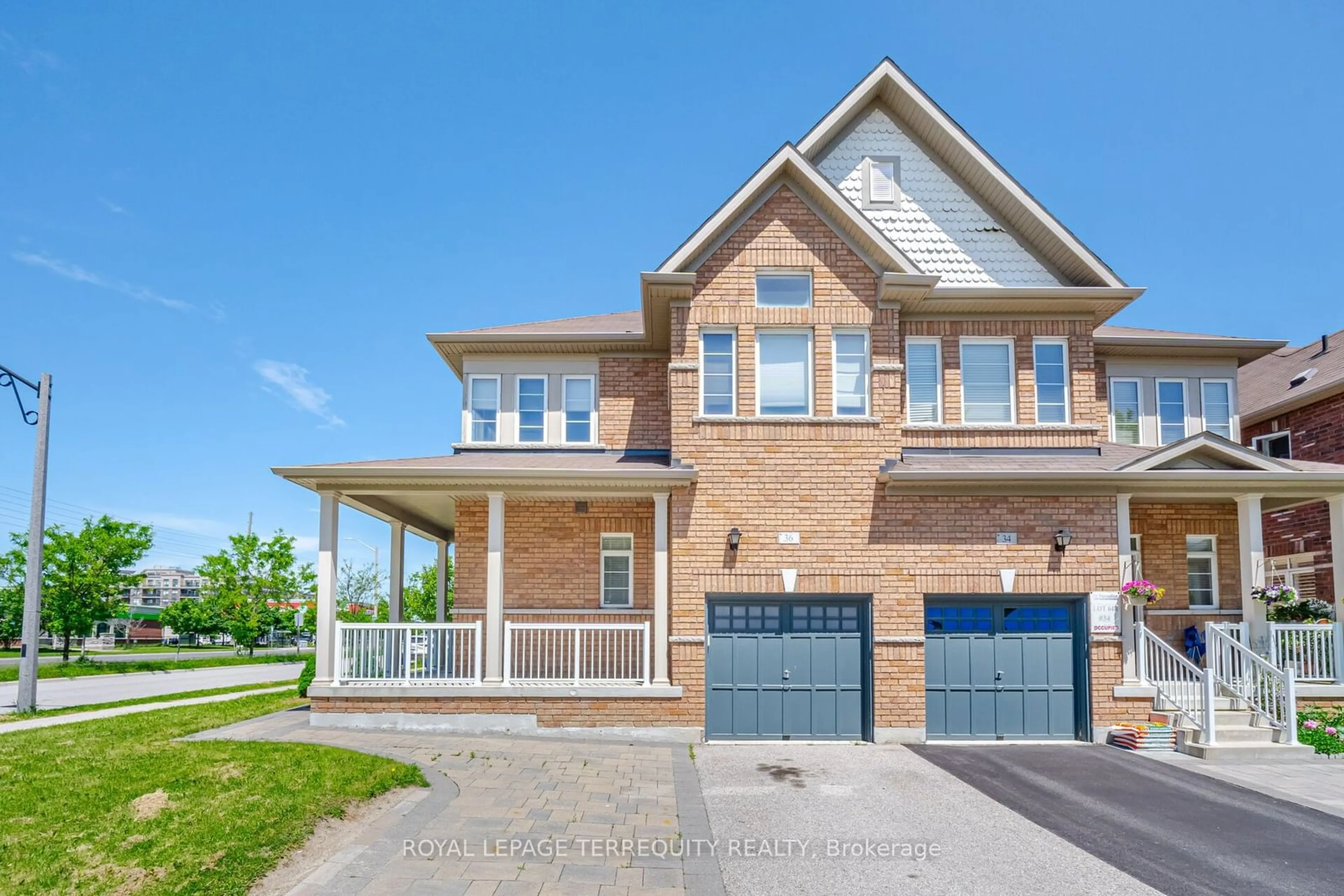 Home with brick exterior material for 36 Chokecherry Cres, Markham Ontario L6E 0J5