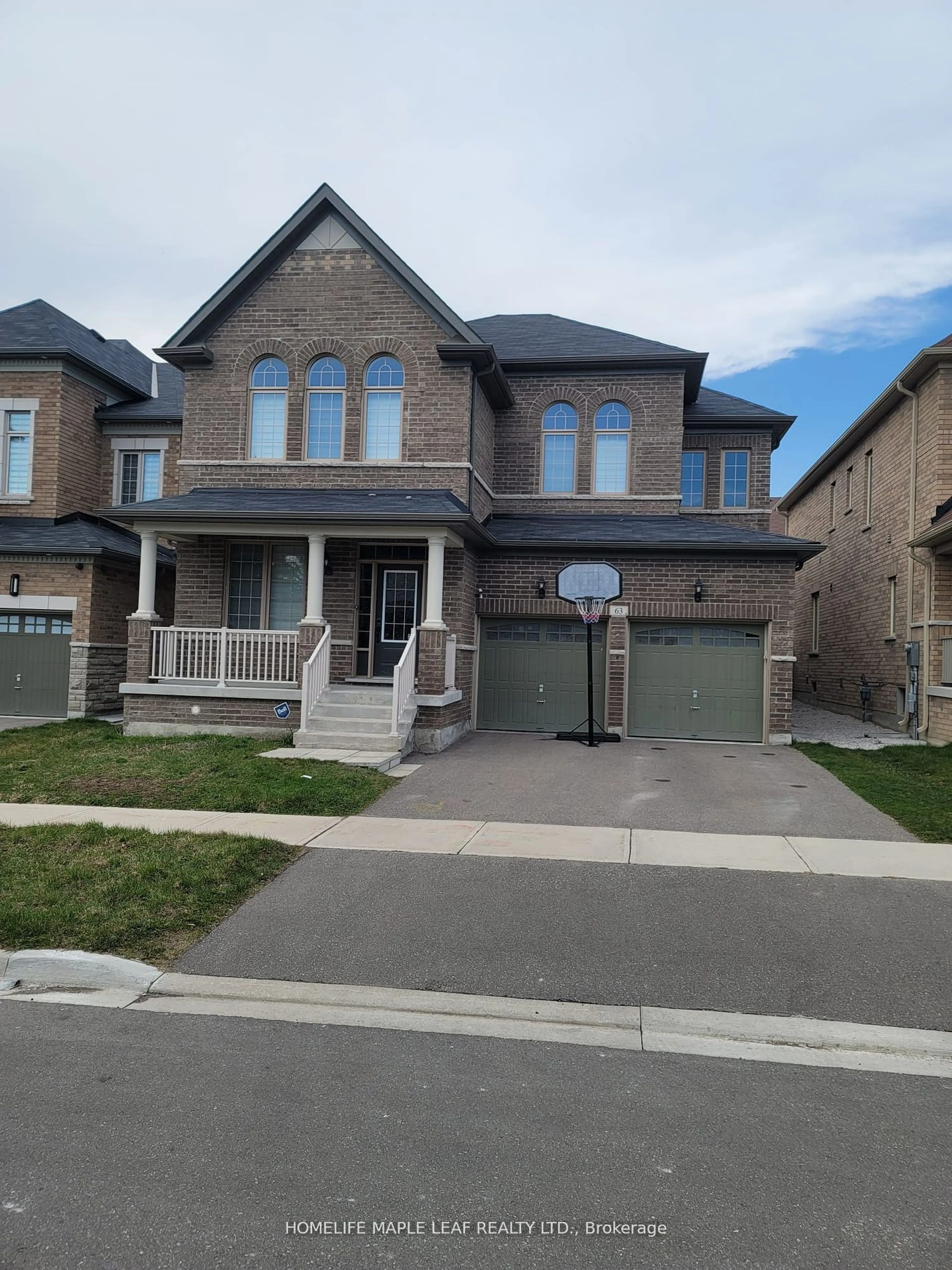 Frontside or backside of a home for 63 Boone Cres, Vaughan Ontario L0J 1C0