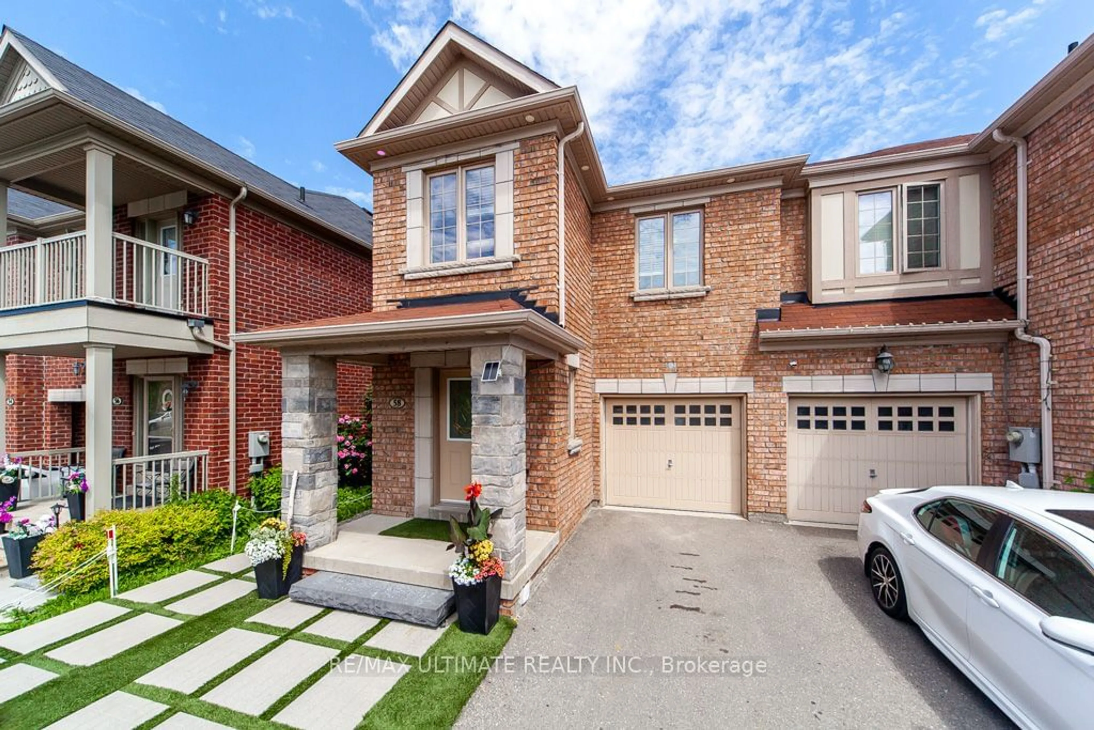 Home with brick exterior material for 58 Coranto Way, Vaughan Ontario L4H 3P6