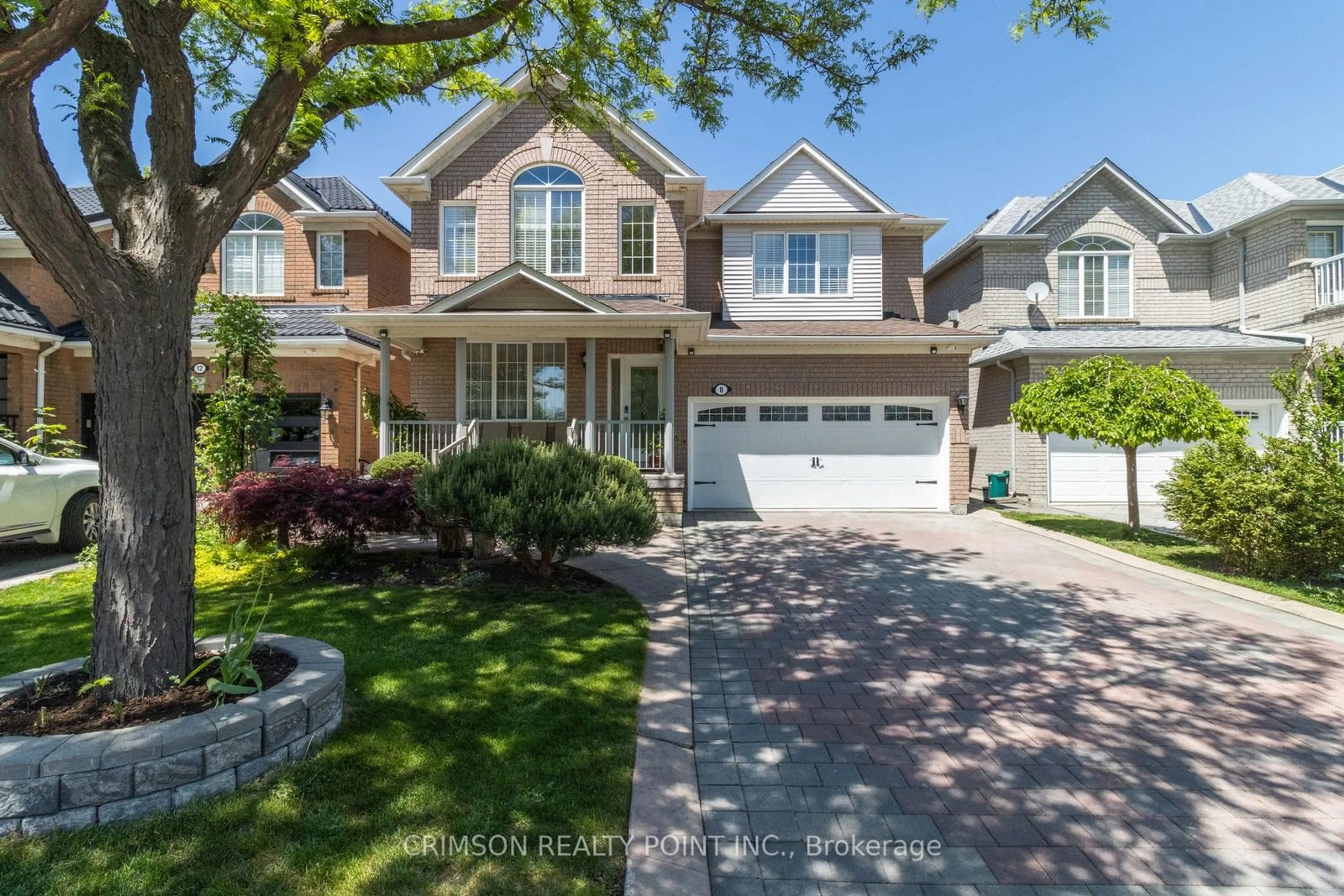 Frontside or backside of a home for 8 Santa Maria Tr, Vaughan Ontario L6A 2Y7