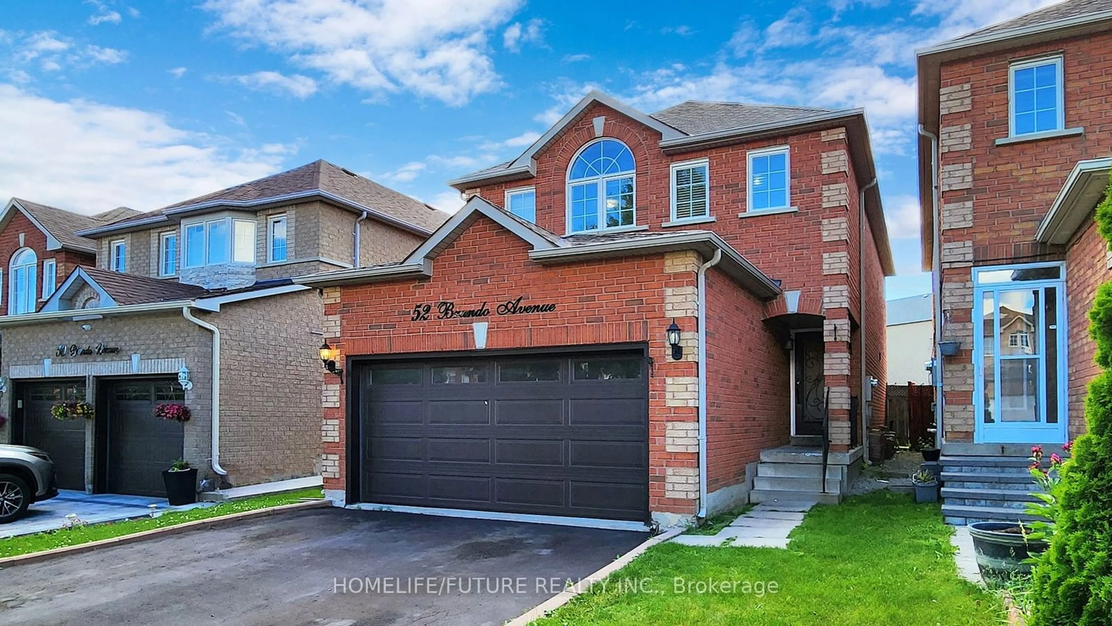 Home with brick exterior material for 52 Brando Ave, Markham Ontario L3S 4K9