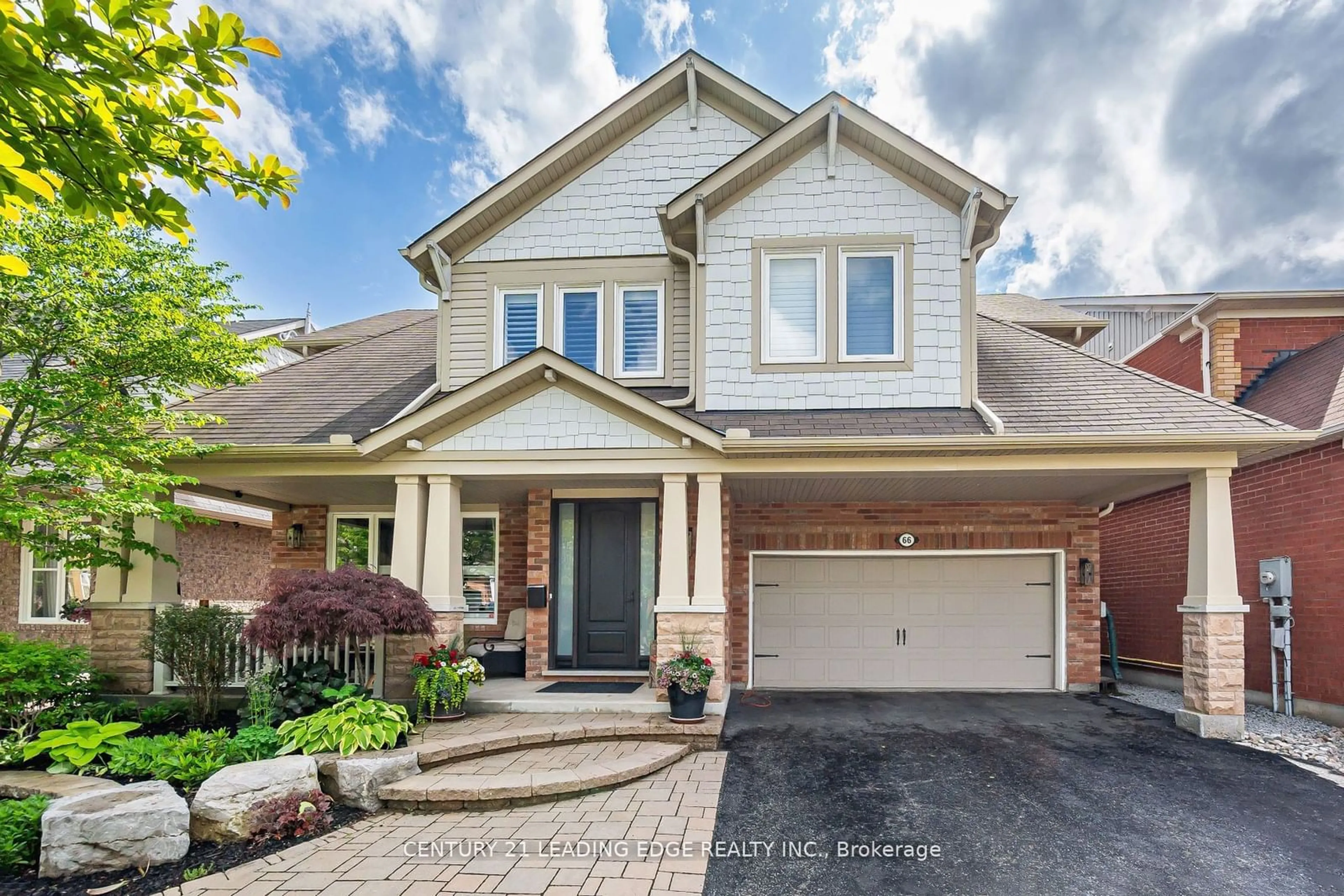 Home with brick exterior material for 66 STEPHENSBROOK Circ, Whitchurch-Stouffville Ontario L4A 0G5