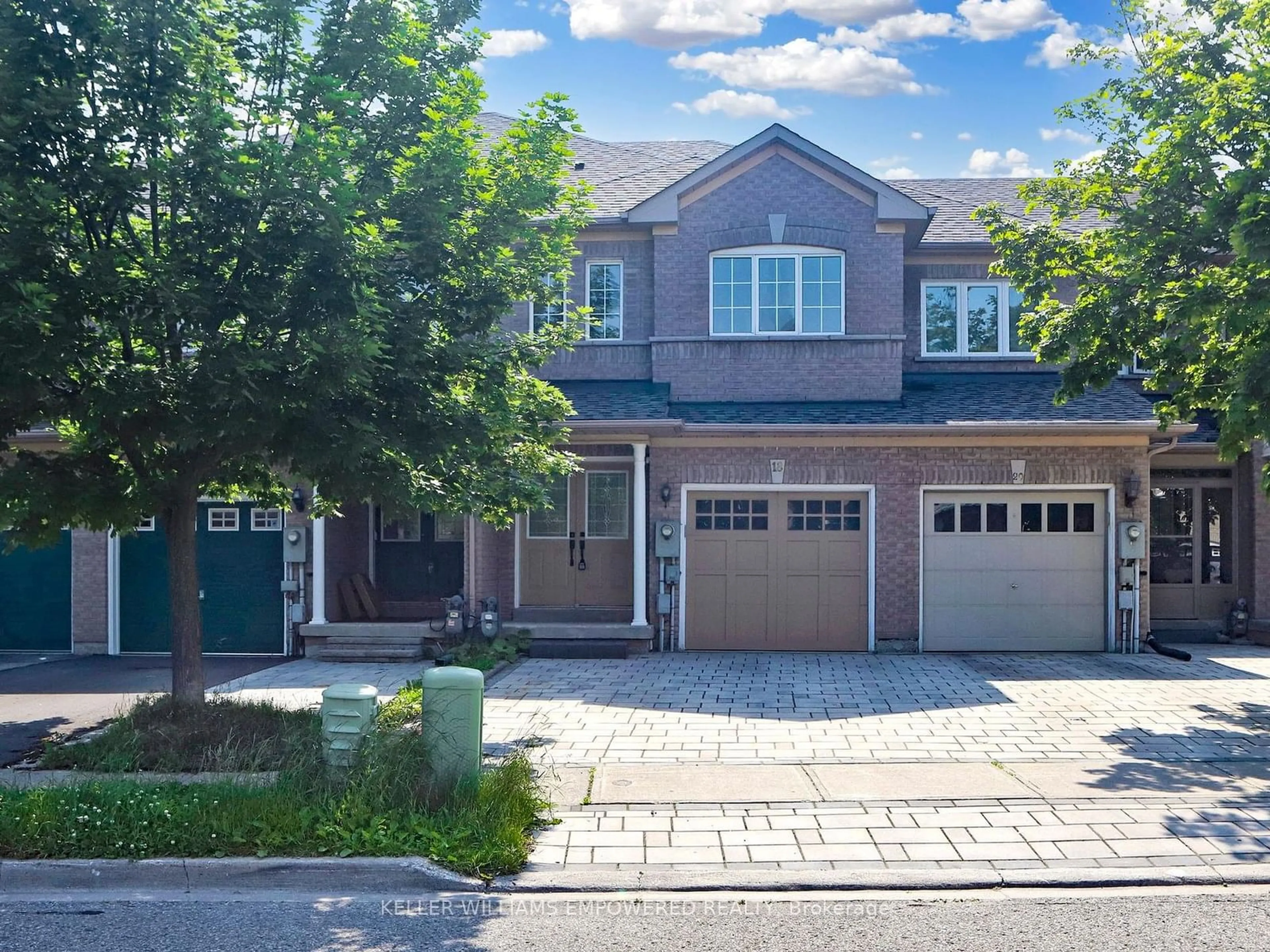 Home with brick exterior material for 18 Benjamin Hood Cres, Vaughan Ontario L4K 5M4