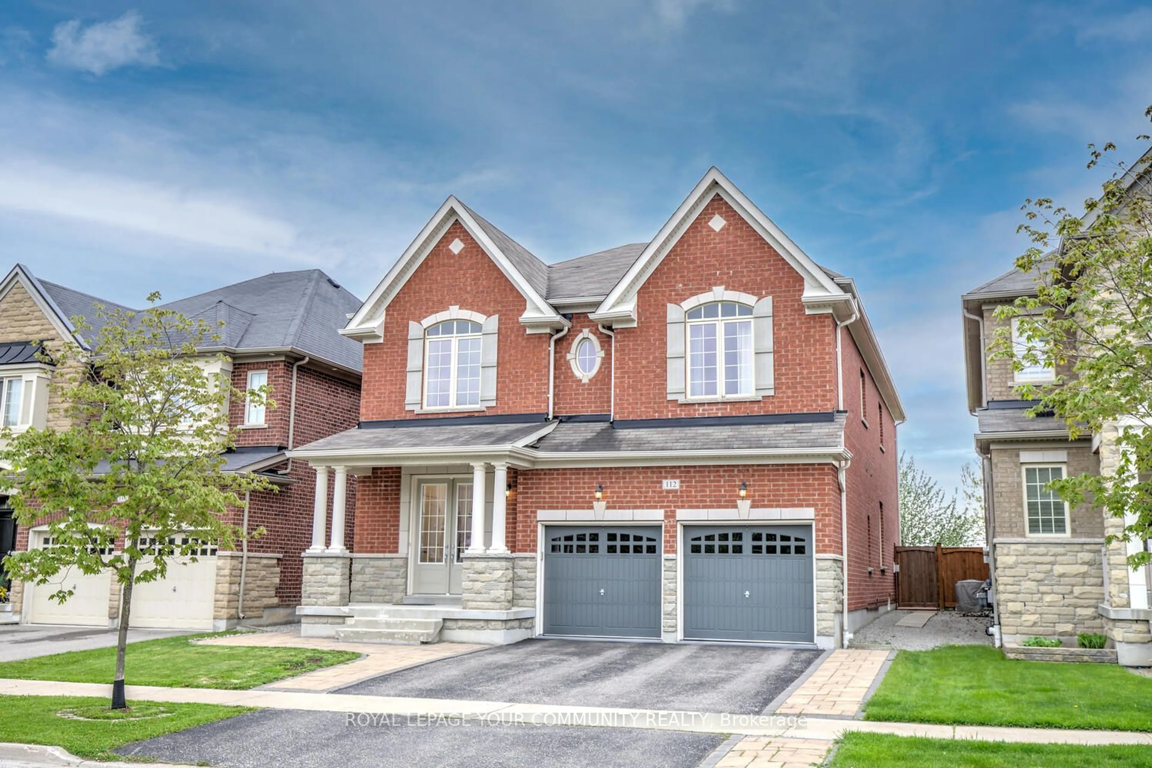 Home with brick exterior material for 112 Sweet Anna Crt, Vaughan Ontario L6A 4E5