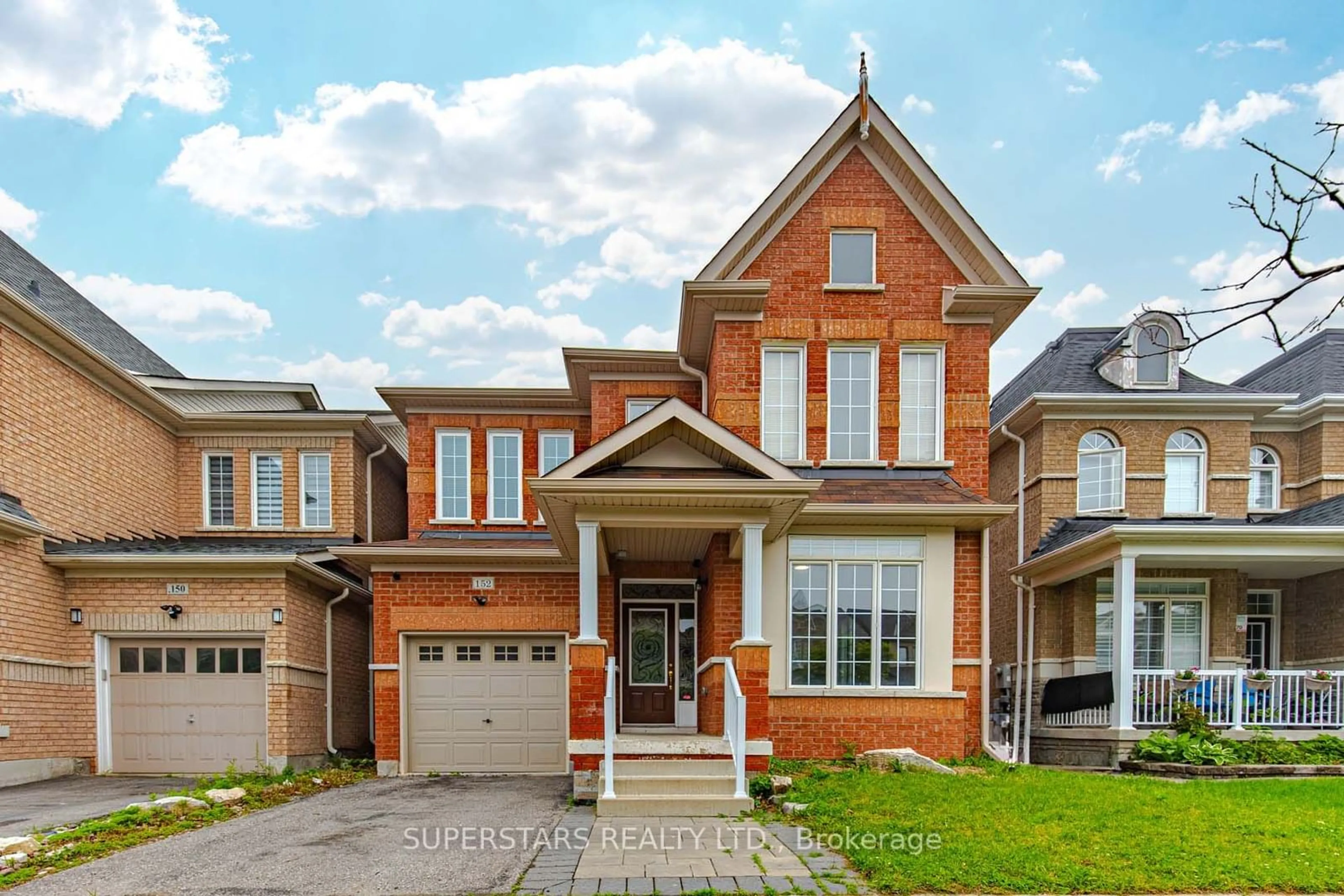 Home with brick exterior material for 152 Rizal Ave, Markham Ontario L6B 0E7