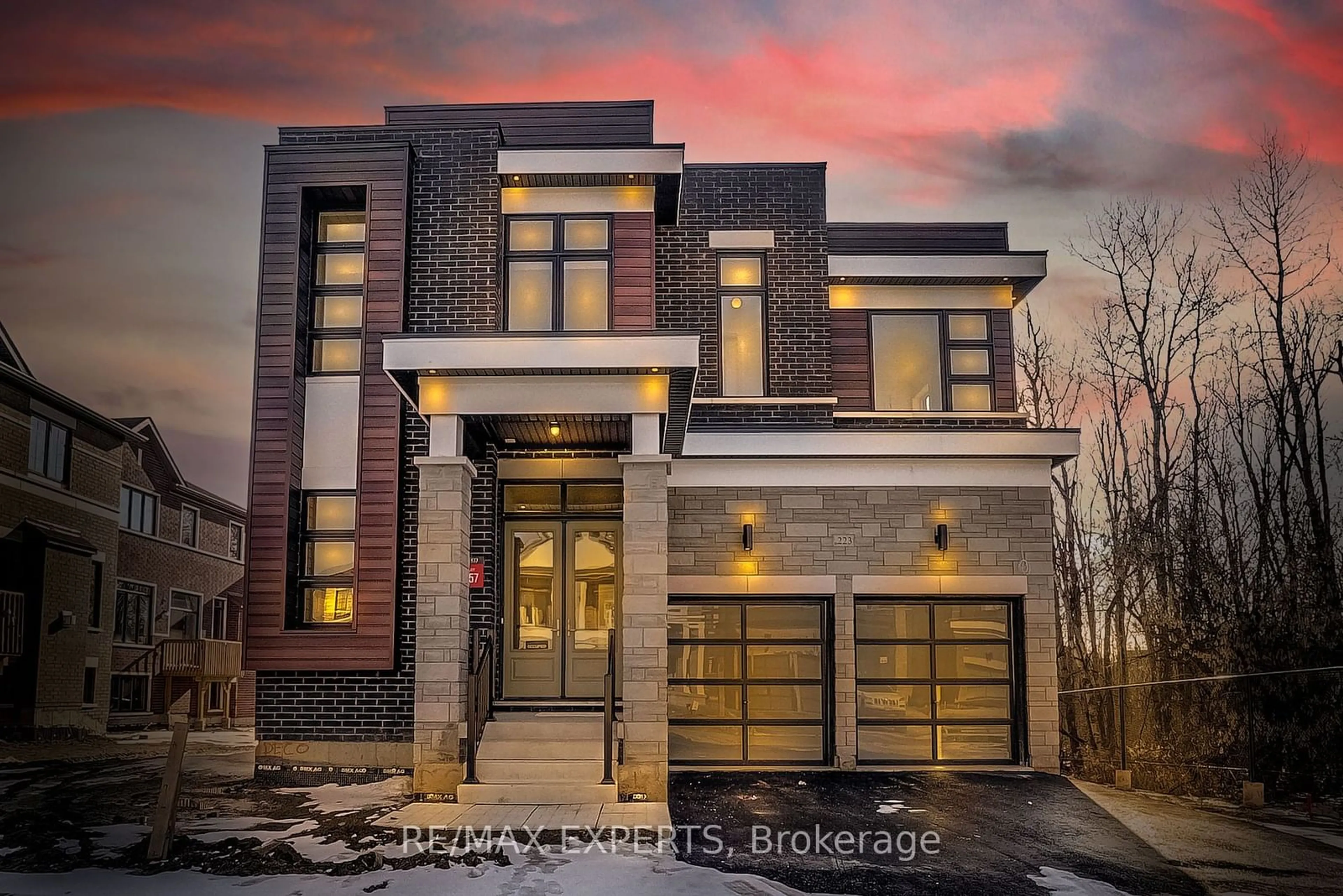 Home with brick exterior material for 223 Factor St, Vaughan Ontario L4H 3Z6