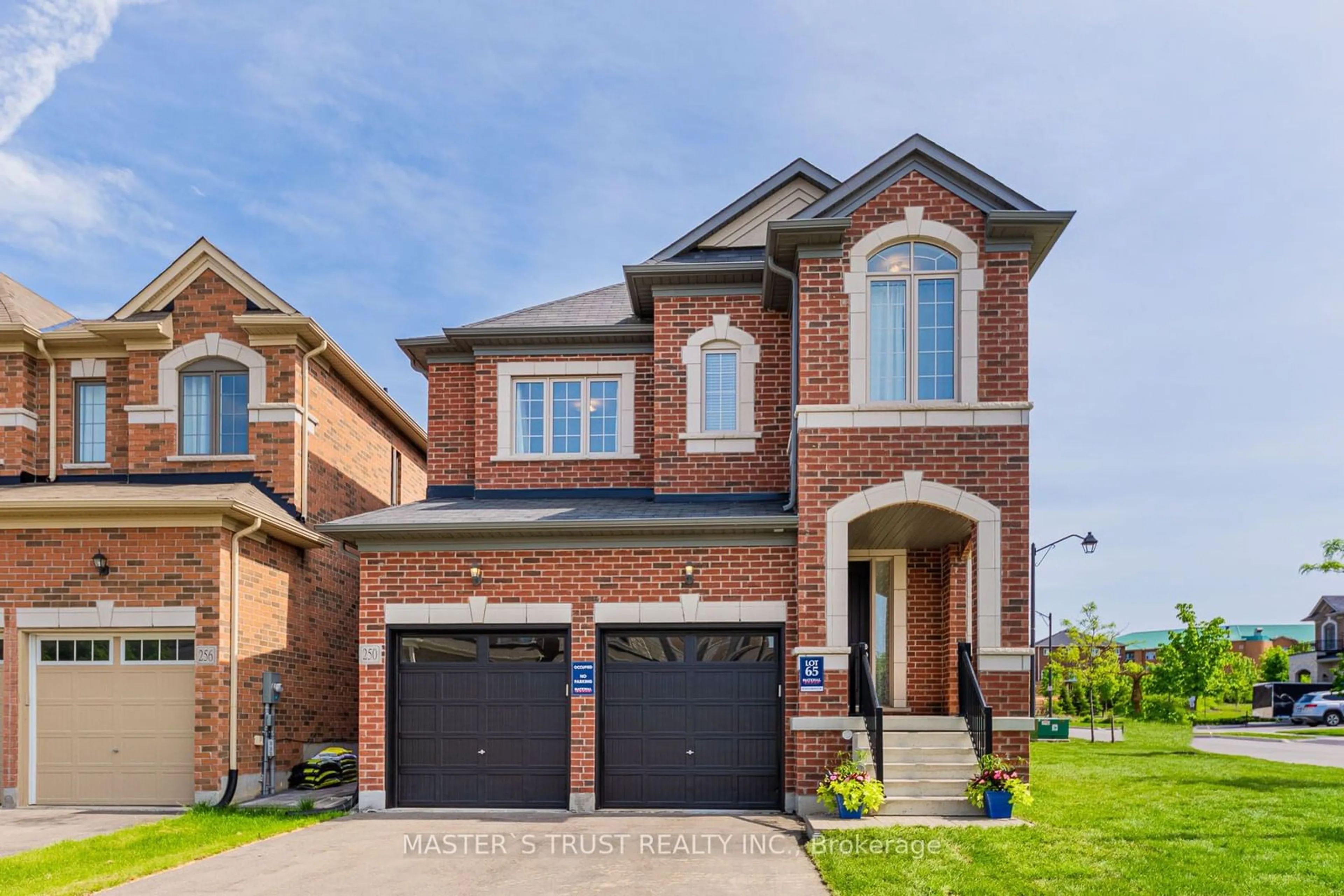 Home with brick exterior material for 250 Mickleburgh Dr, Newmarket Ontario L3X 2S2
