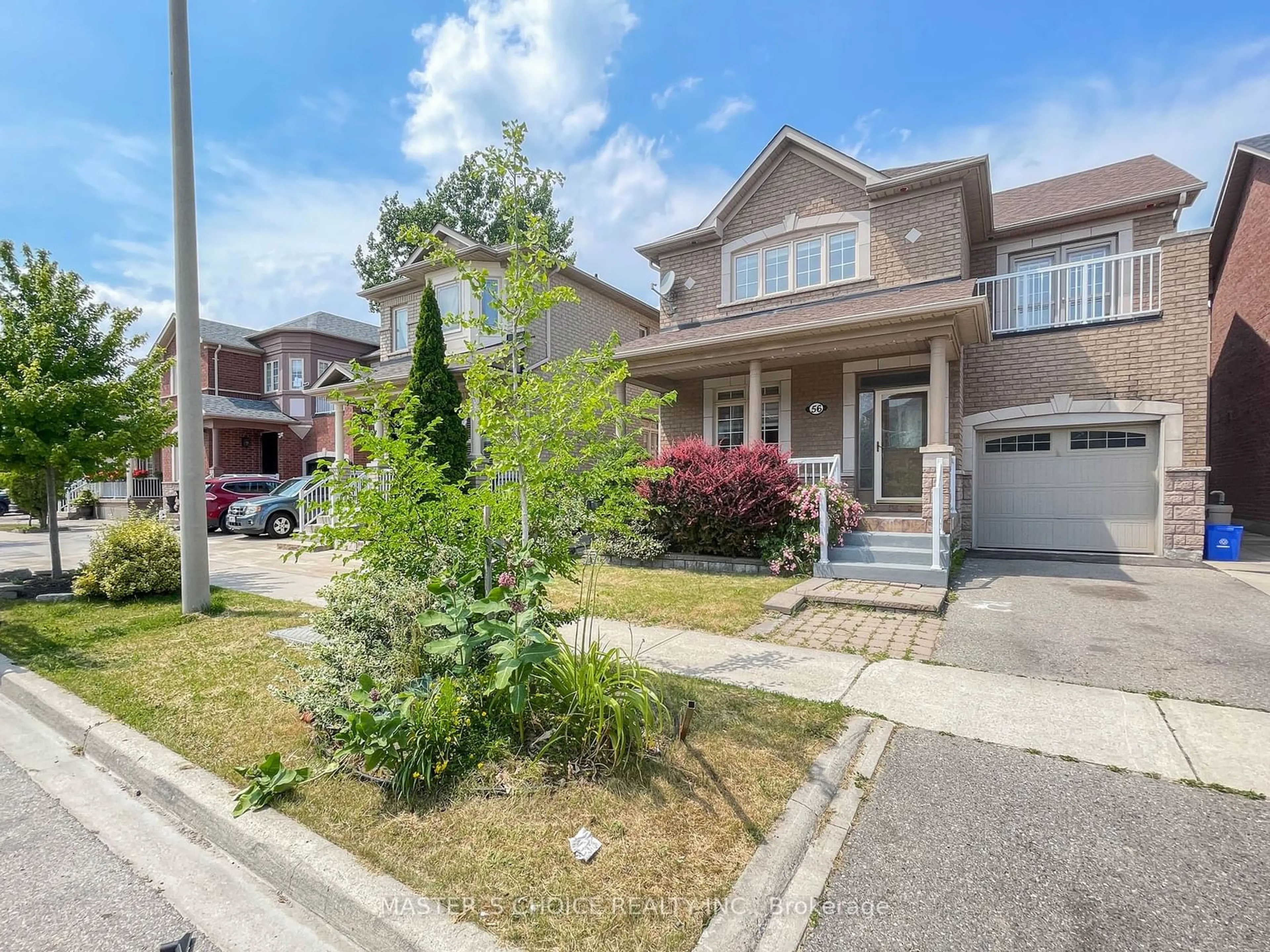 Frontside or backside of a home for 56 Saint Damian Ave, Vaughan Ontario L4H 2L5