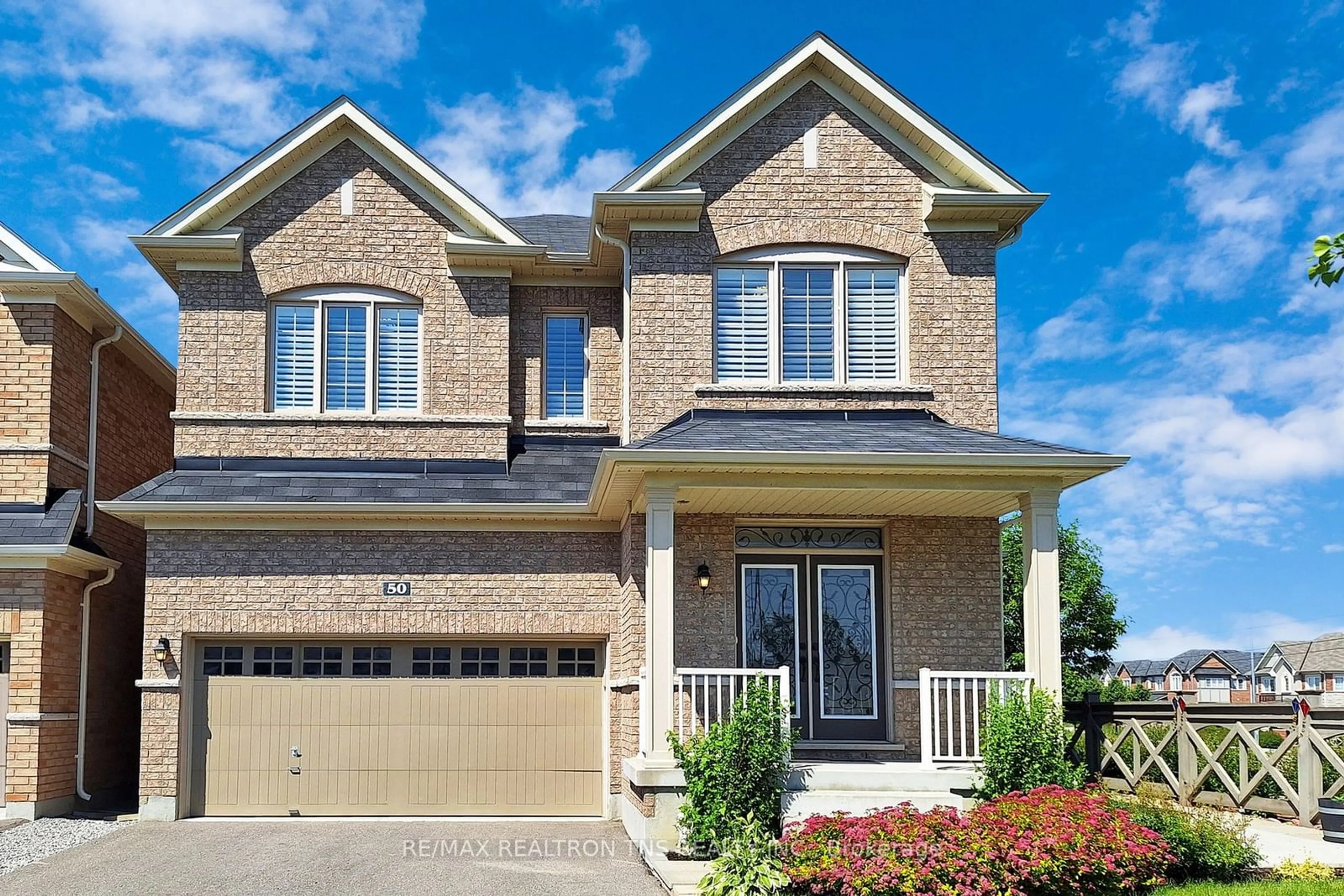 Home with brick exterior material for 50 Russell Parker Cres, Aurora Ontario L4G 0V5
