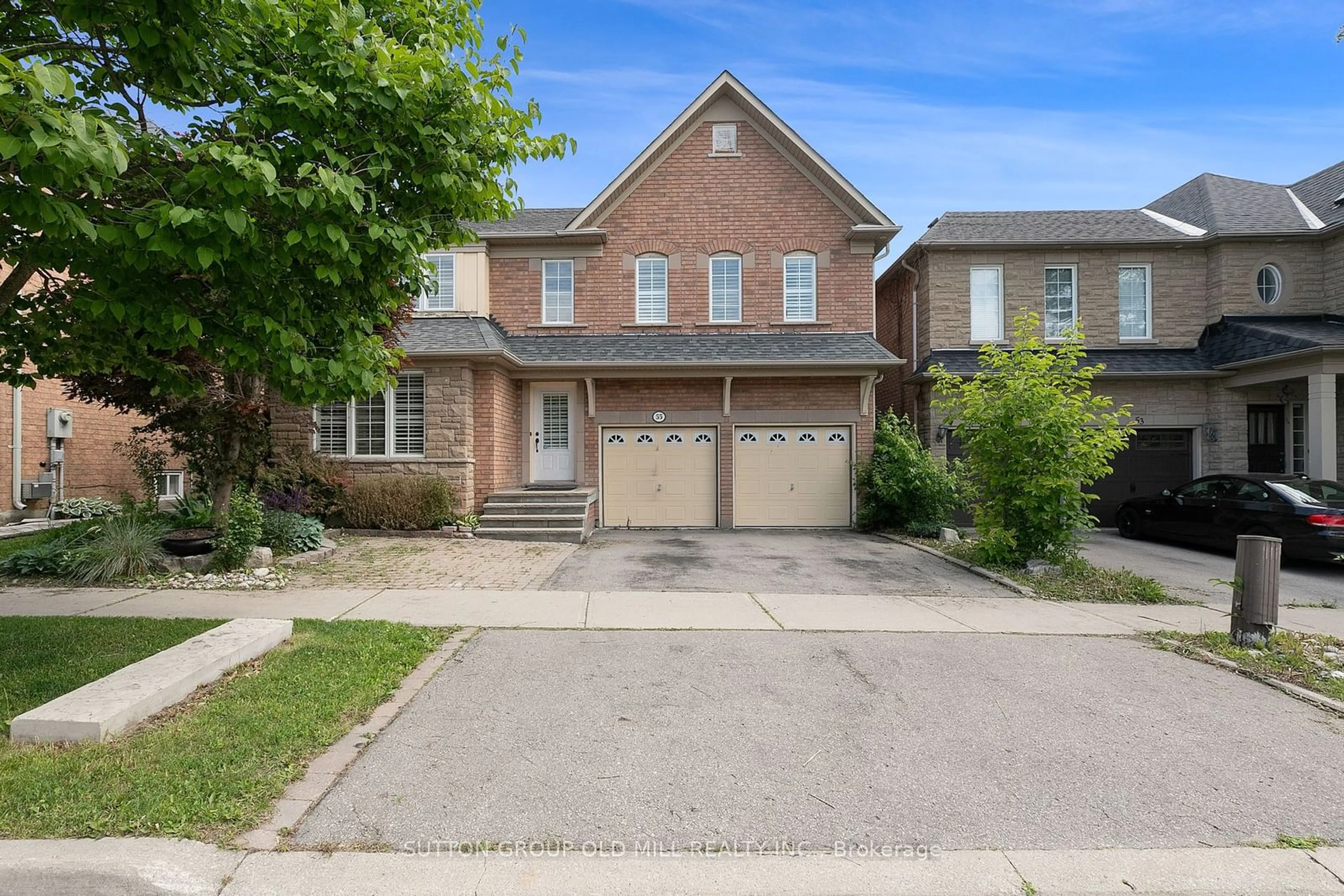 Frontside or backside of a home for 55 Greenbank Dr, Richmond Hill Ontario L4E 4C4