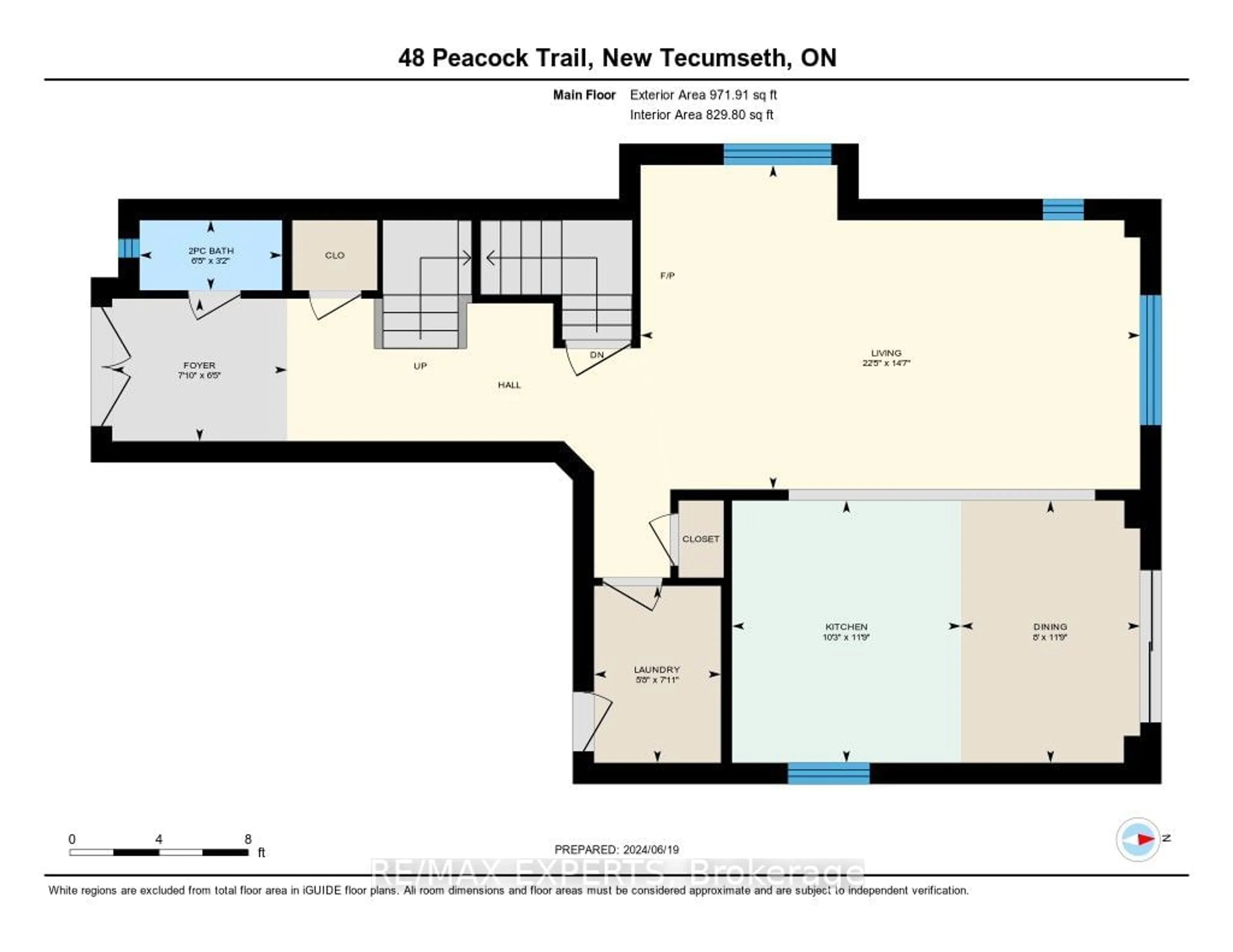 Floor plan for 48 Peacock Tr, New Tecumseth Ontario L9R 0T8