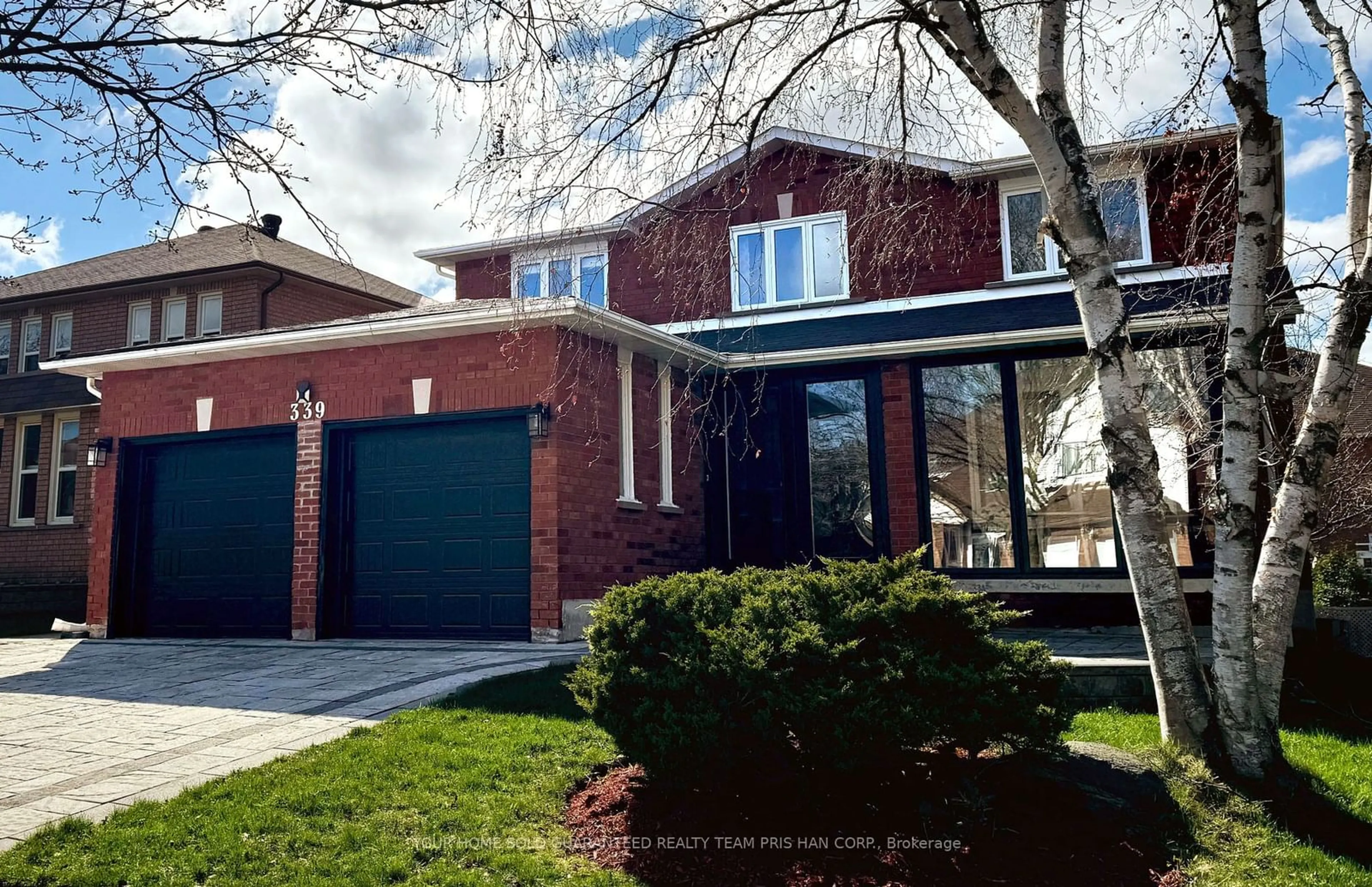 Home with brick exterior material for 339 Manhattan Dr, Markham Ontario L3P 7L7