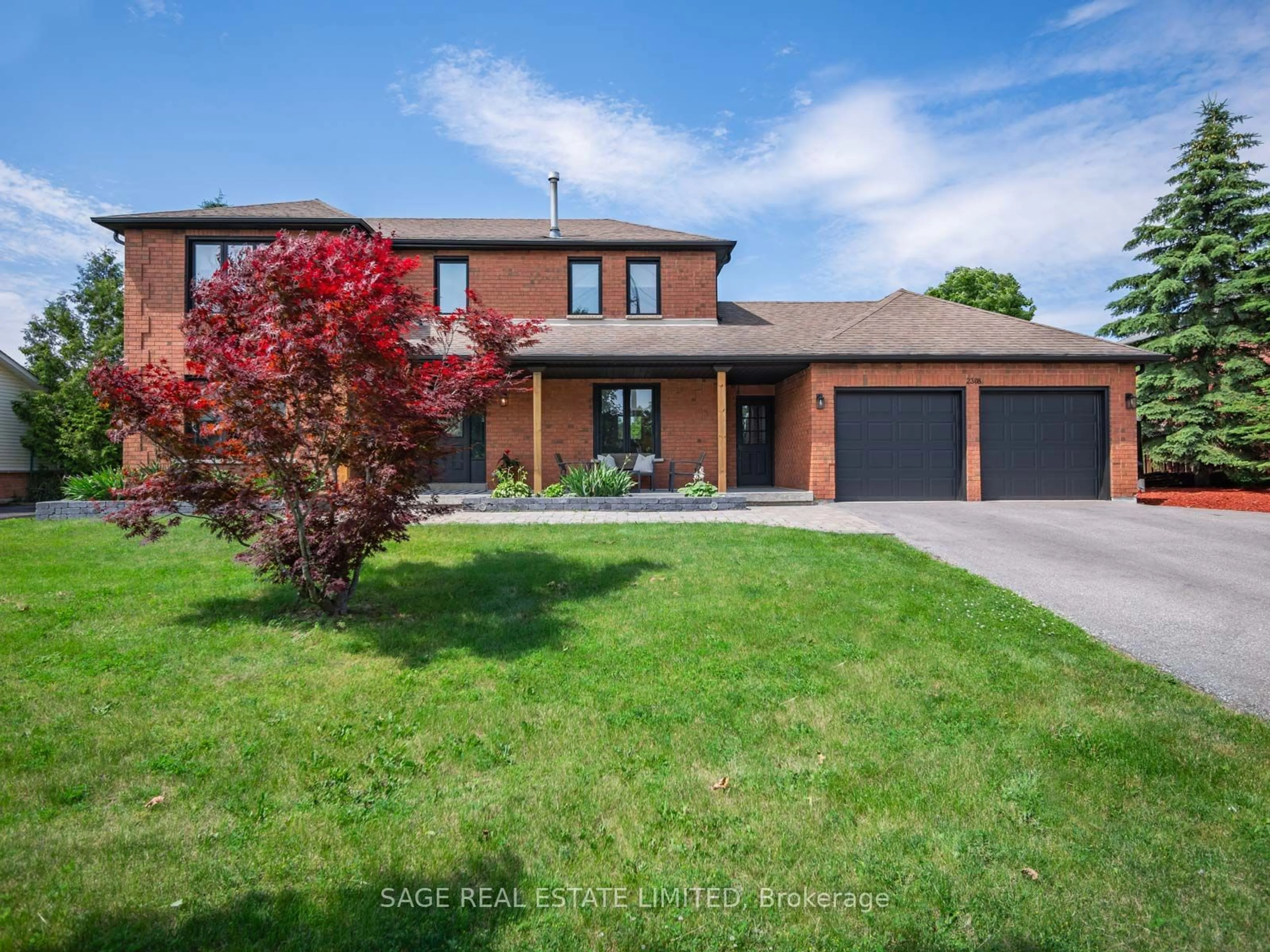 Home with brick exterior material for 2308 Victoria St, Innisfil Ontario L9S 1K5