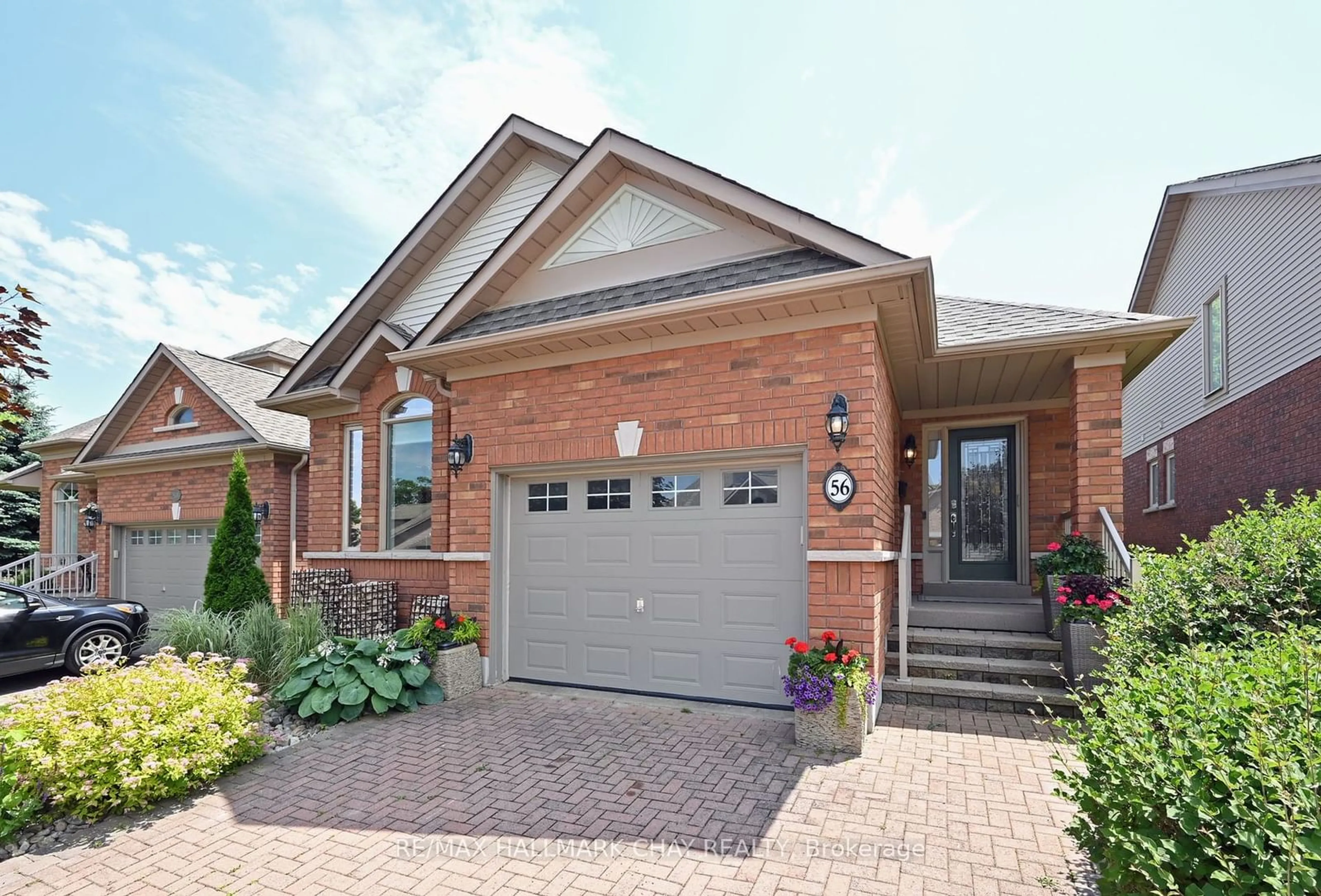 Home with brick exterior material for 56 Via Amici, New Tecumseth Ontario L9R 2C4