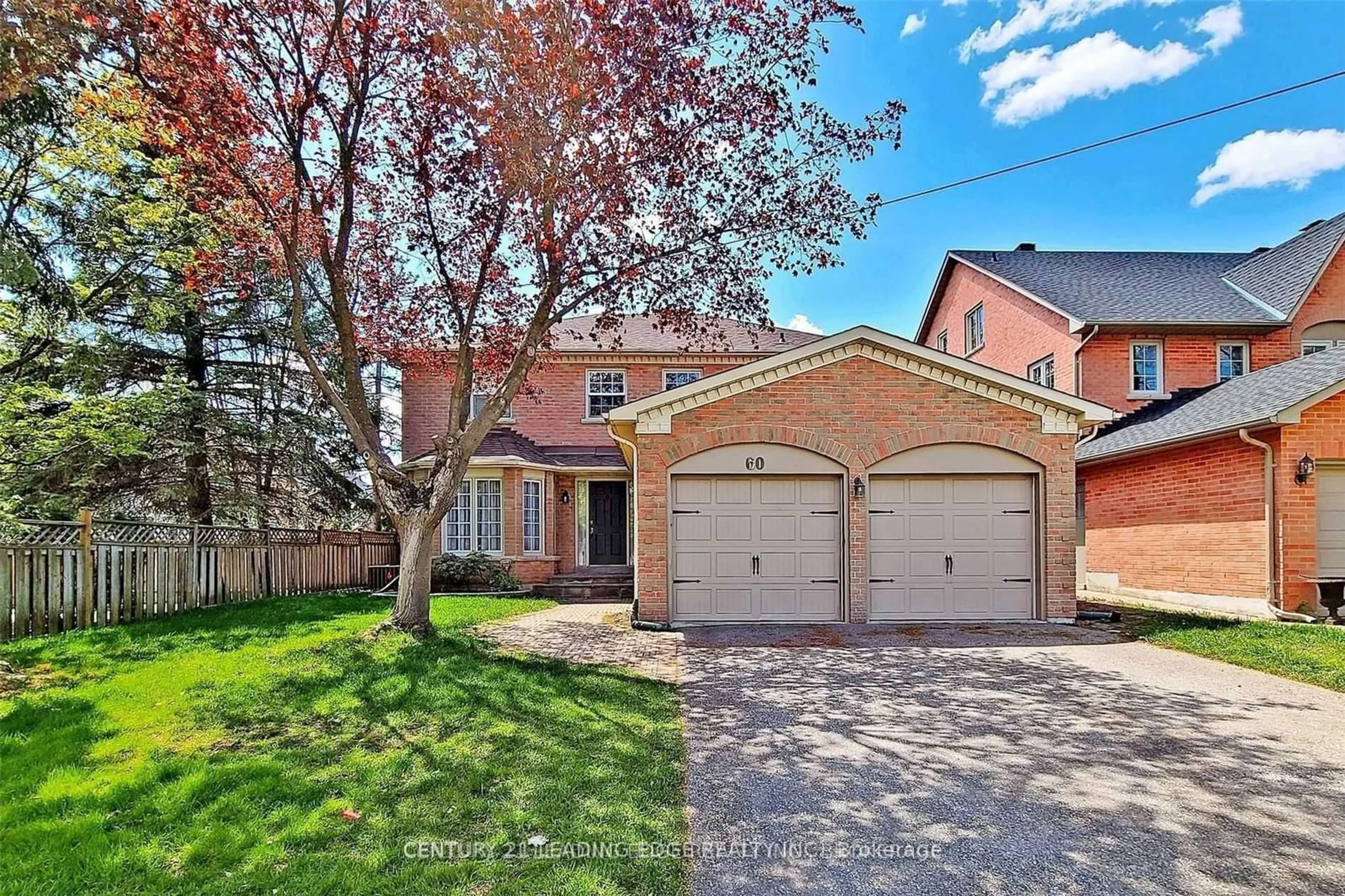 A pic from exterior of the house or condo for 60 Hedgewood Dr, Markham Ontario L3R 6K3