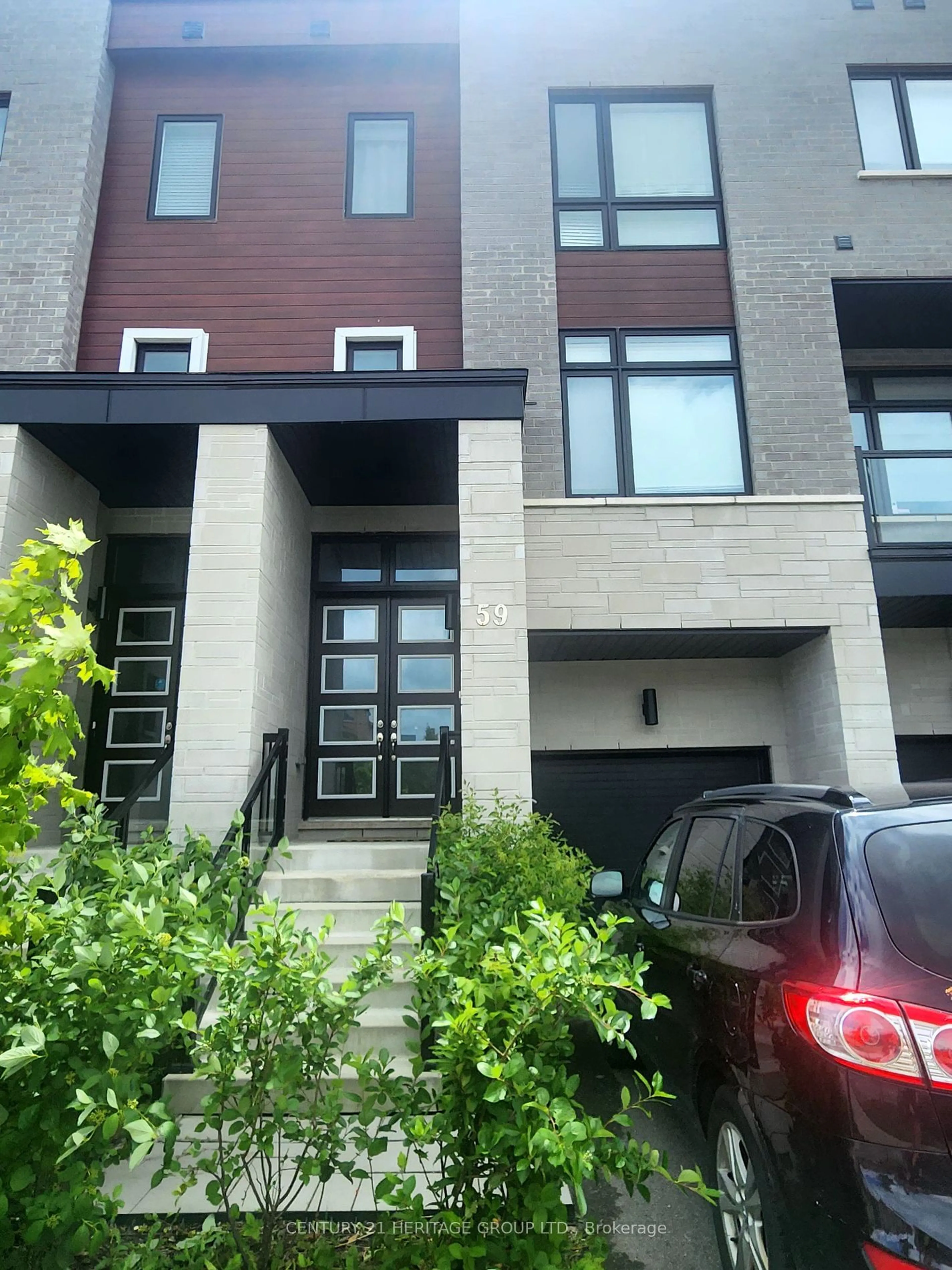 A pic from exterior of the house or condo for 59 Lebovic Campus Dr, Vaughan Ontario L6A 4J4
