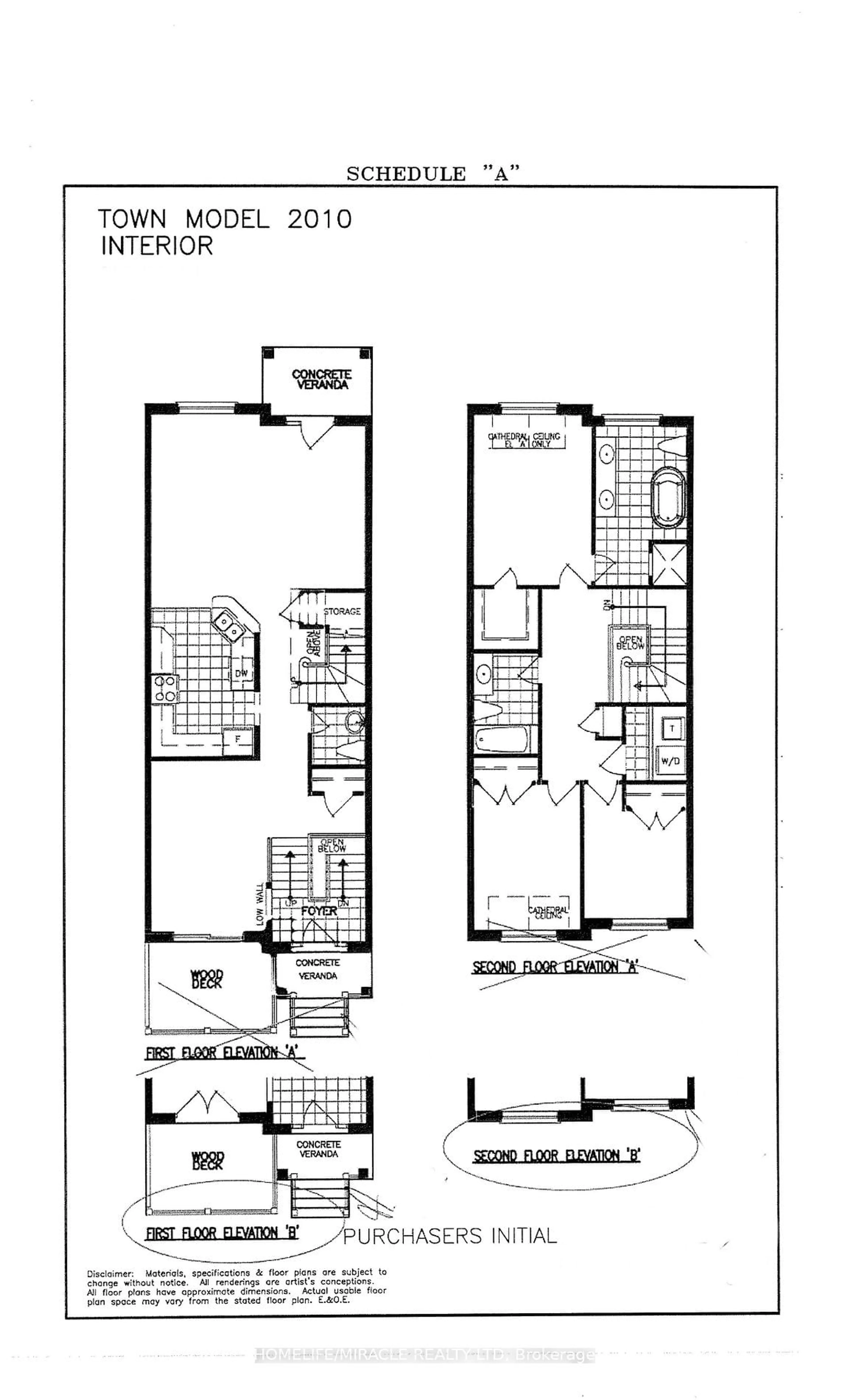 Floor plan for Blk131B Seguin St #131B-2, Richmond Hill Ontario L4E 2Y9