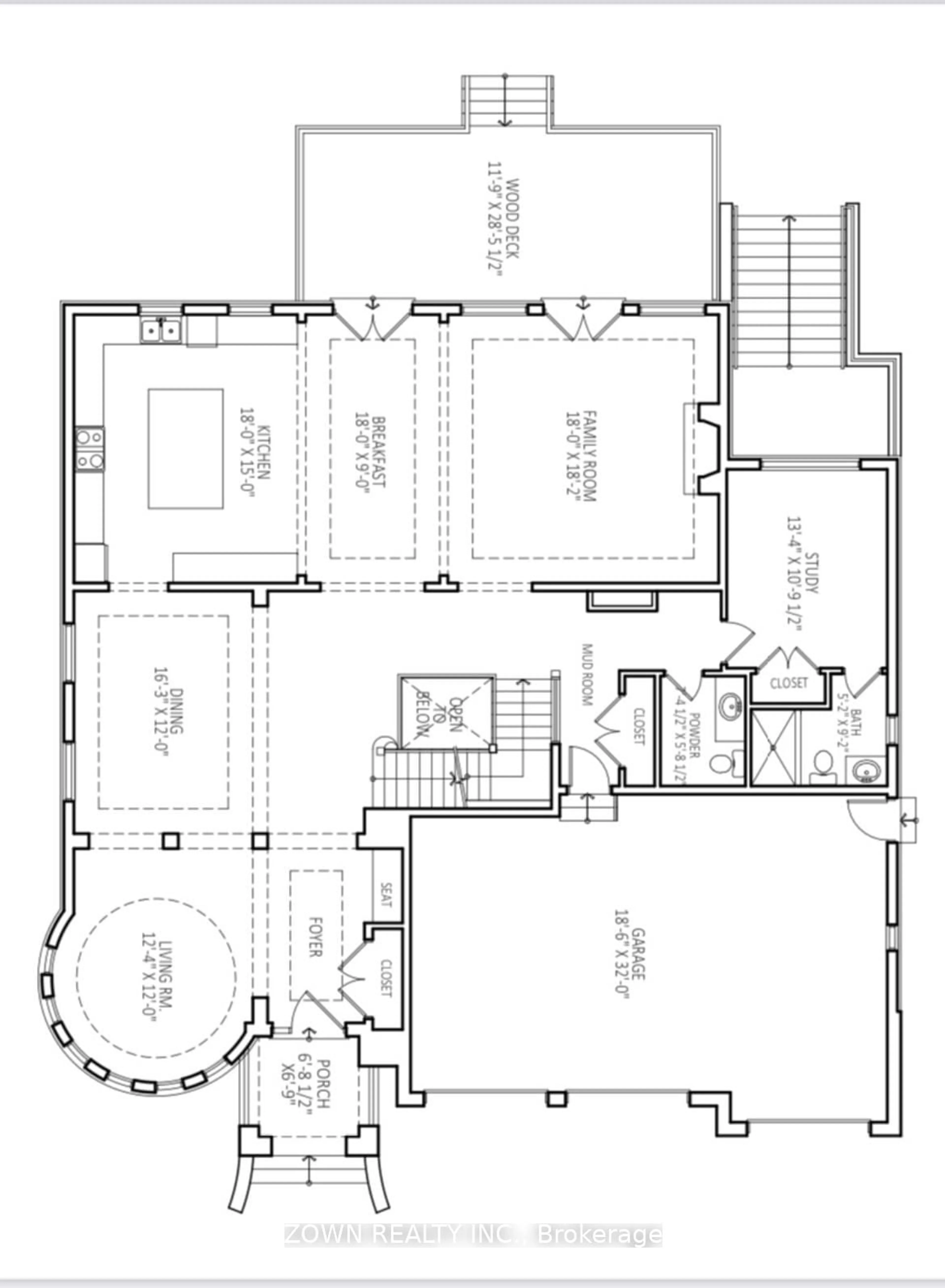 Floor plan for 7822 Ninth Line, Markham Ontario L6B 0G5