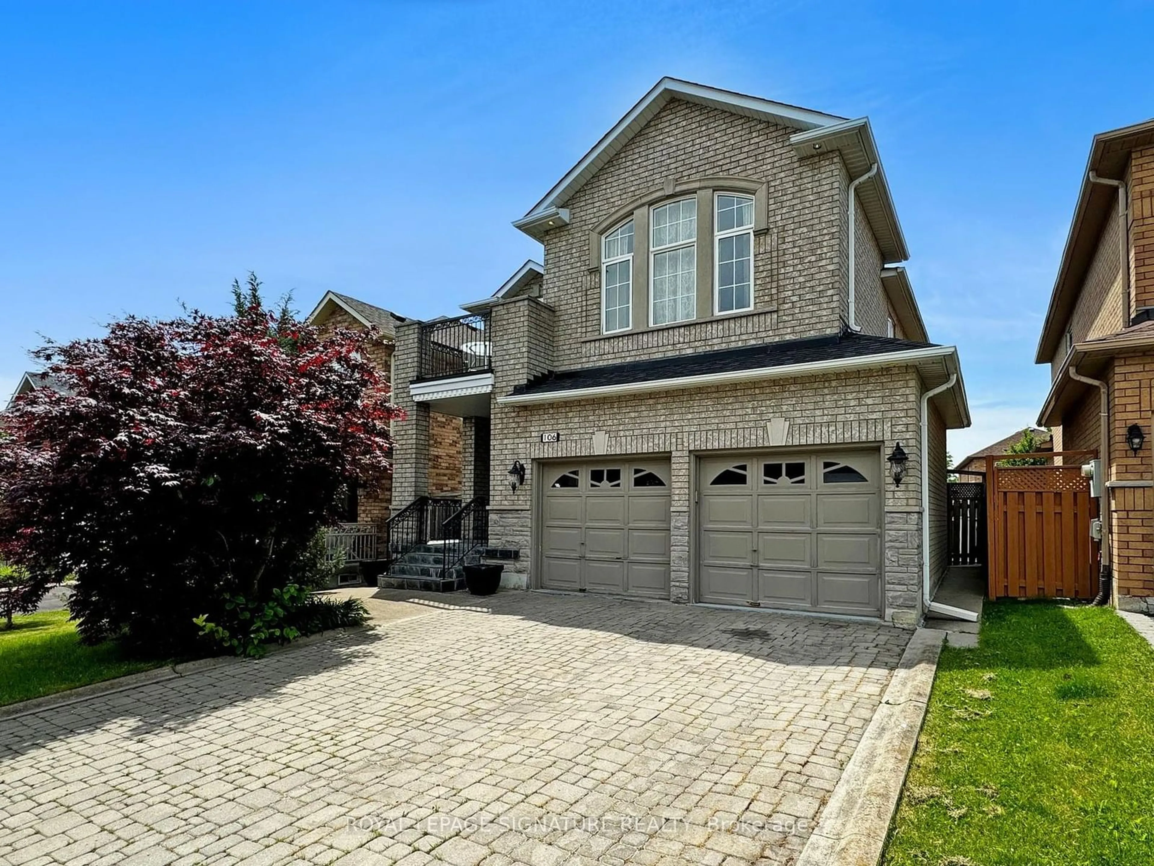 Home with brick exterior material for 106 Forest Fountain Dr, Vaughan Ontario L4H 1S4