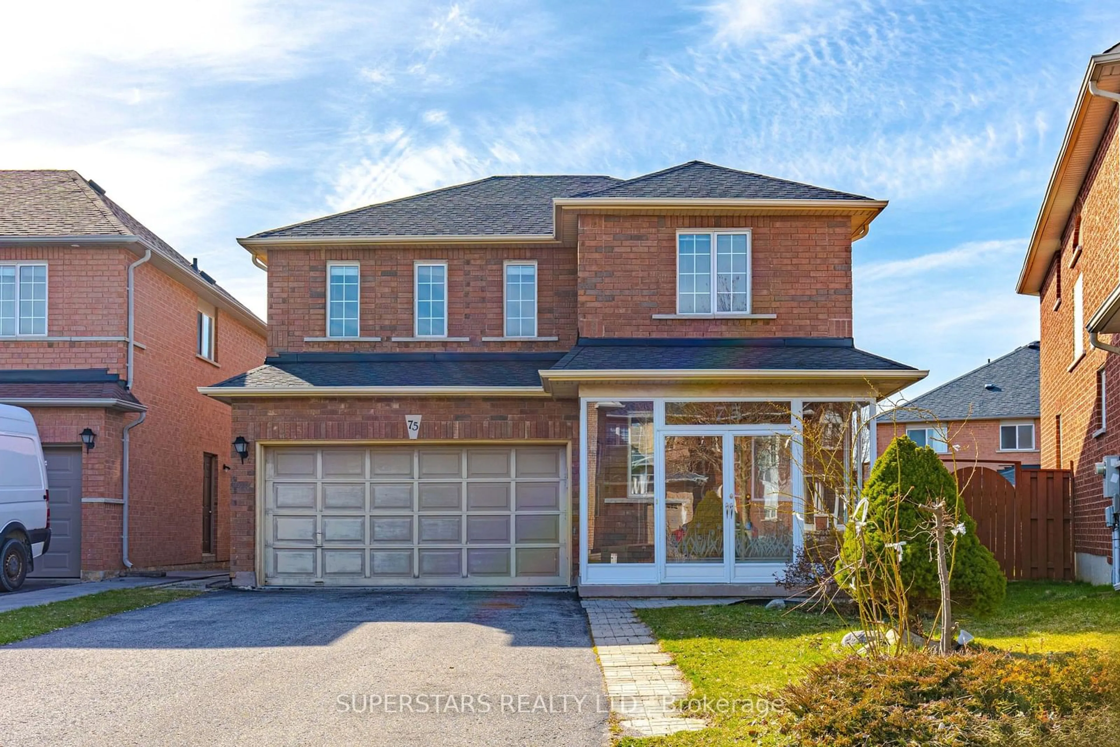 Home with brick exterior material for 75 Westchester Cres, Markham Ontario L6C 2X9