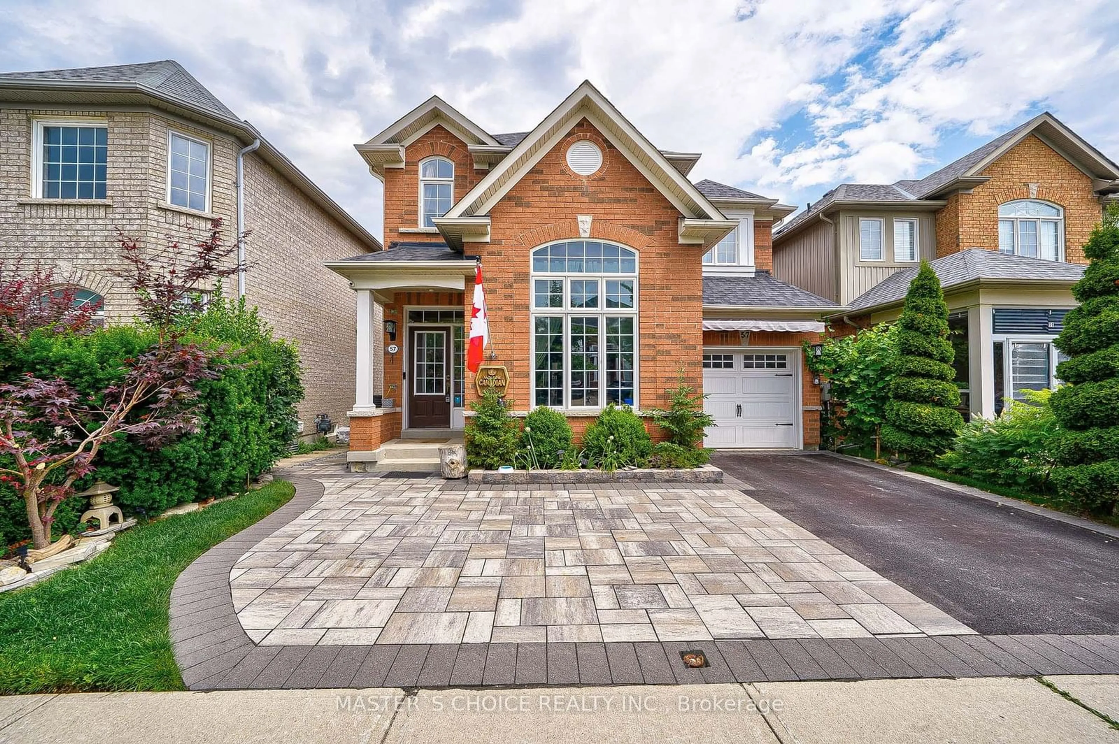 Home with brick exterior material for 57 Macadam Rd, Markham Ontario L6E 2C2