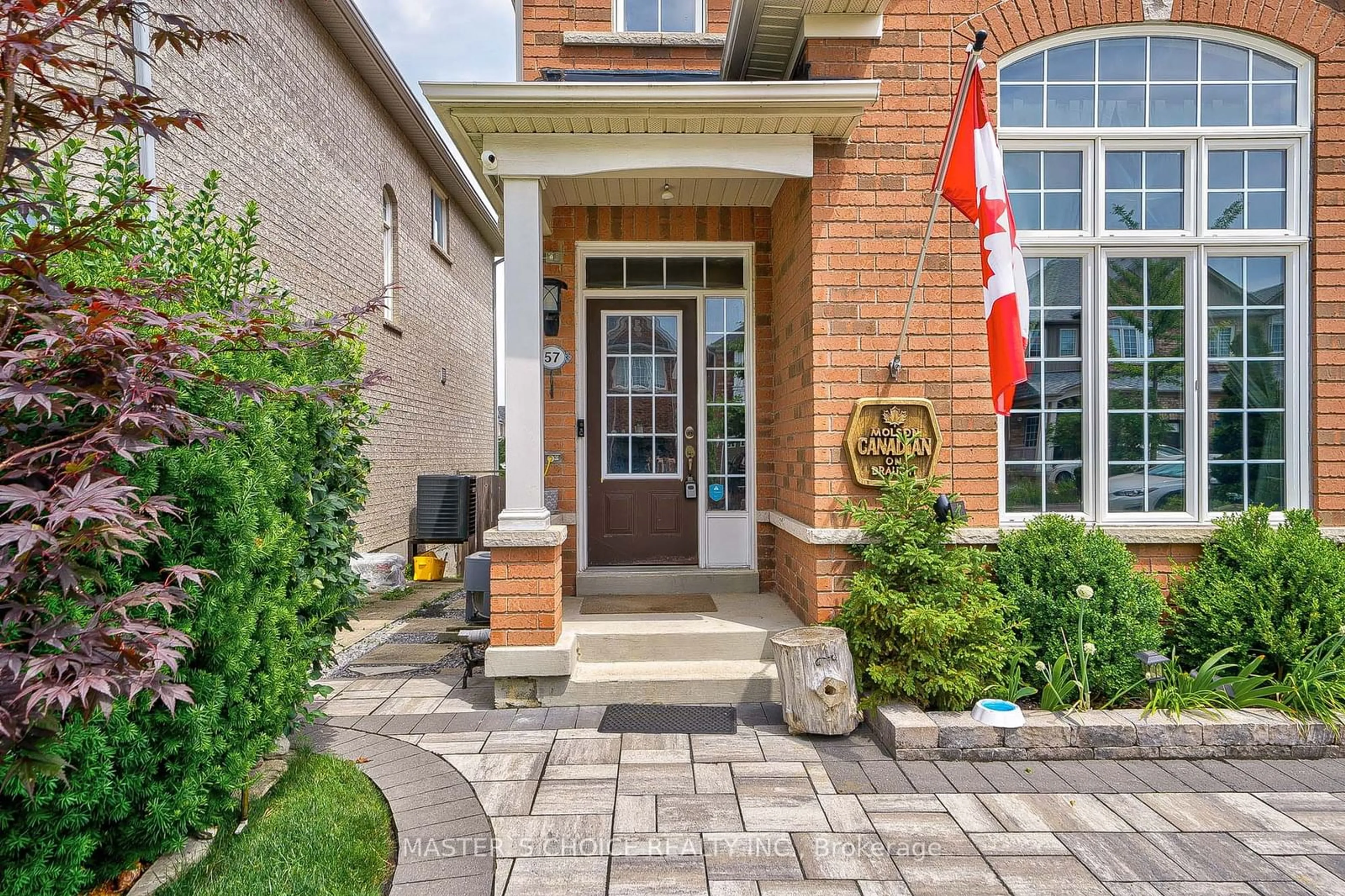 Home with brick exterior material for 57 Macadam Rd, Markham Ontario L6E 2C2