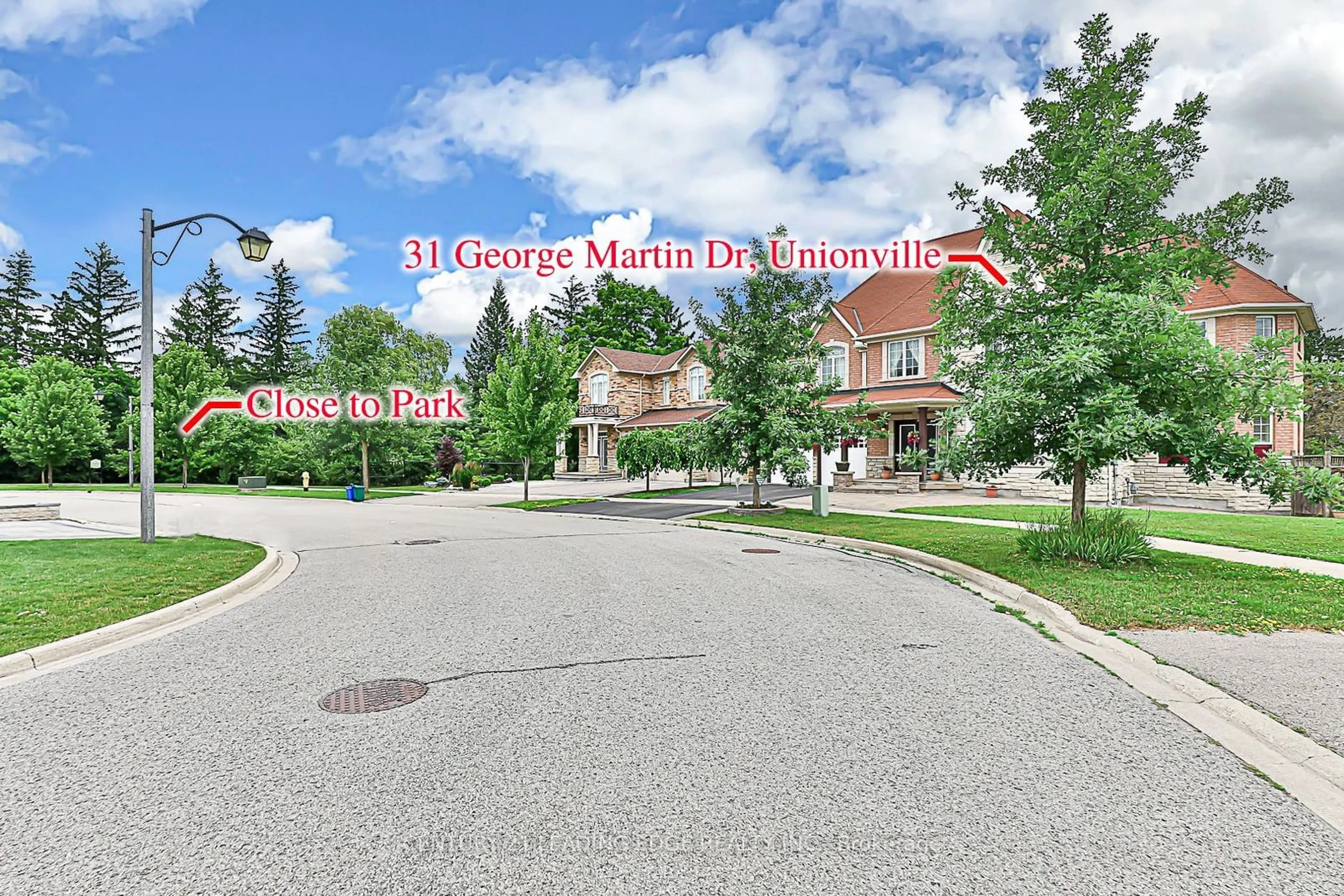 Street view for 31 George Martin Dr, Markham Ontario L3R 4S6