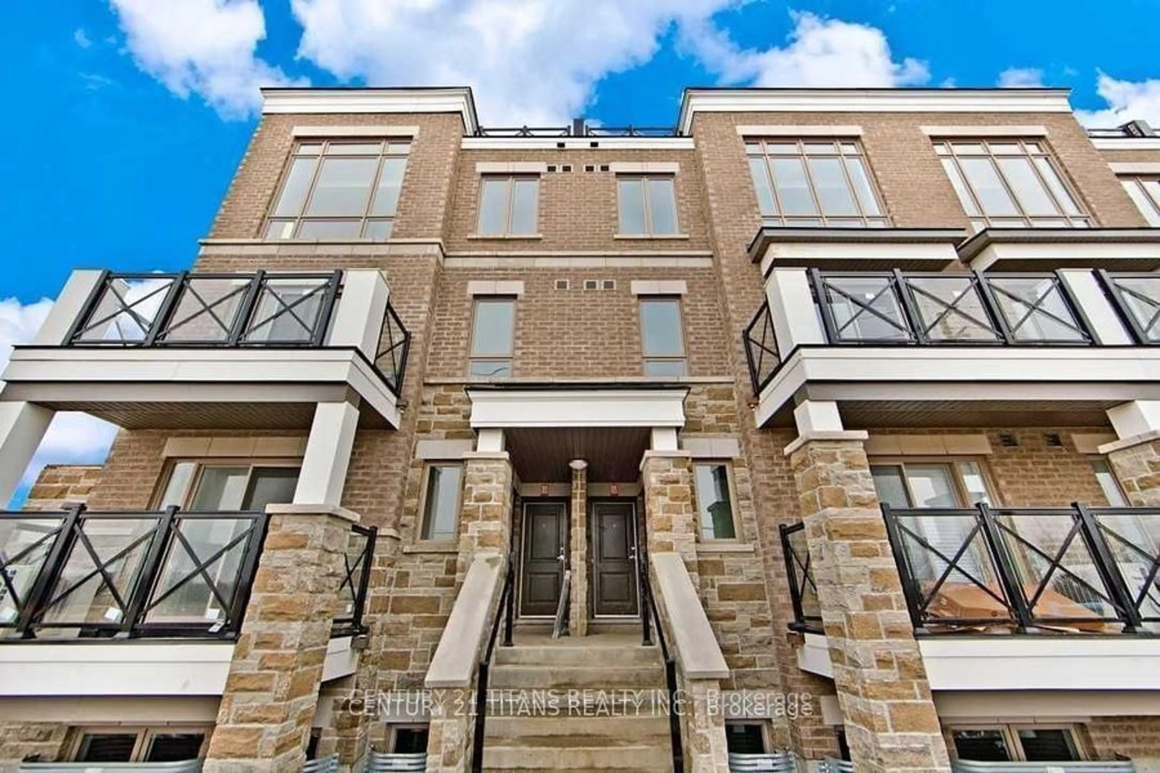 A pic from exterior of the house or condo for 60 Dunsheath Way #720, Markham Ontario L6B 1N3