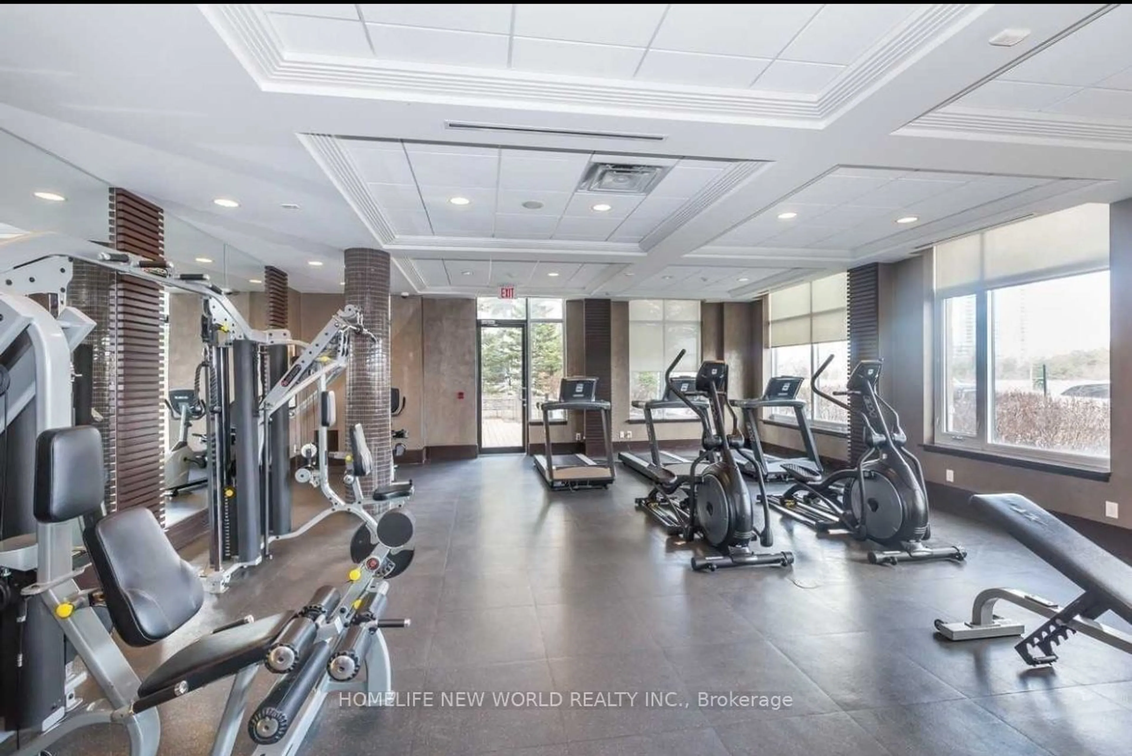 Gym or fitness room for 131 Upper Duke Cres #910, Markham Ontario L6G 0C9