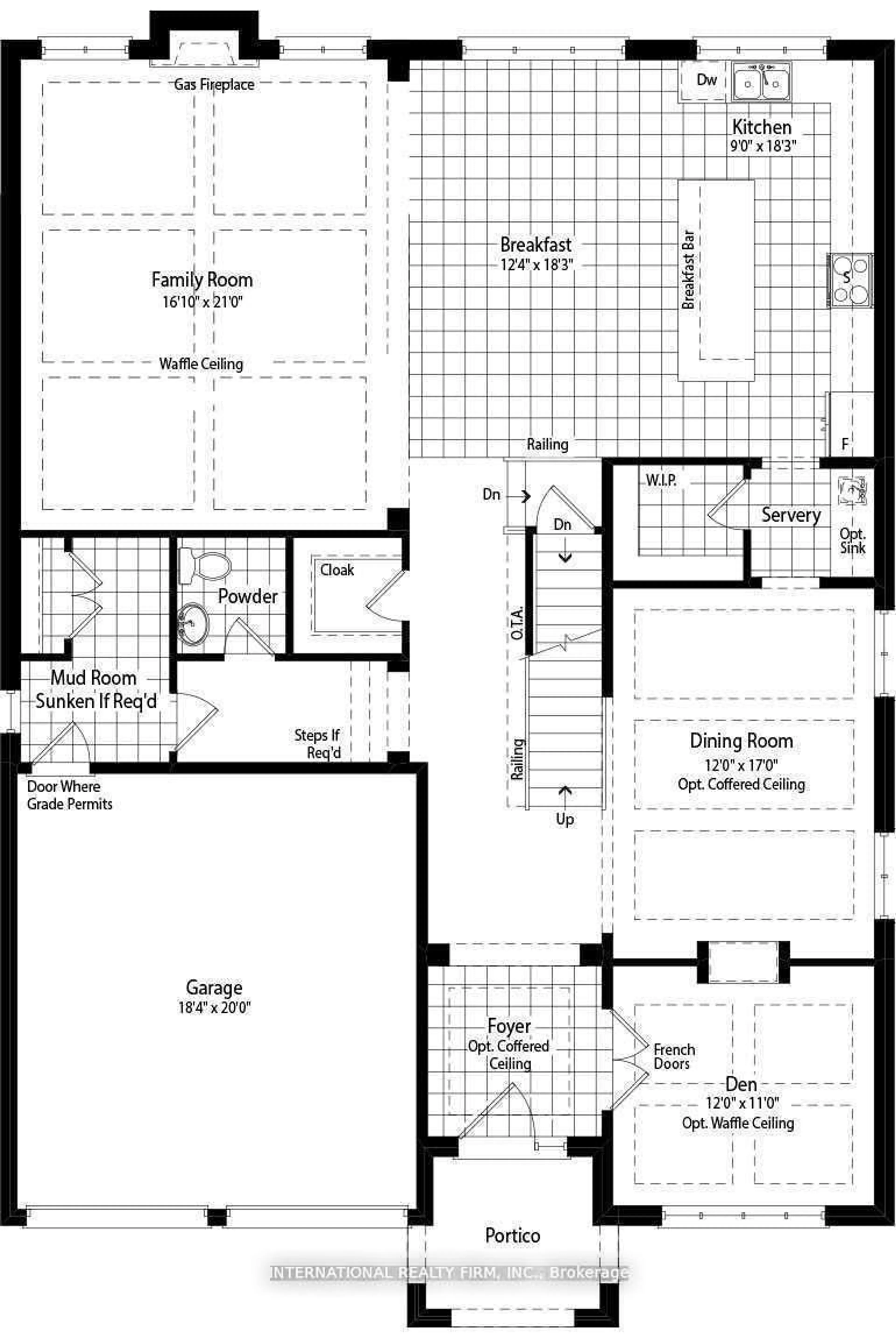 Floor plan for 150 Cannes Ave, Vaughan Ontario L4H 5A8