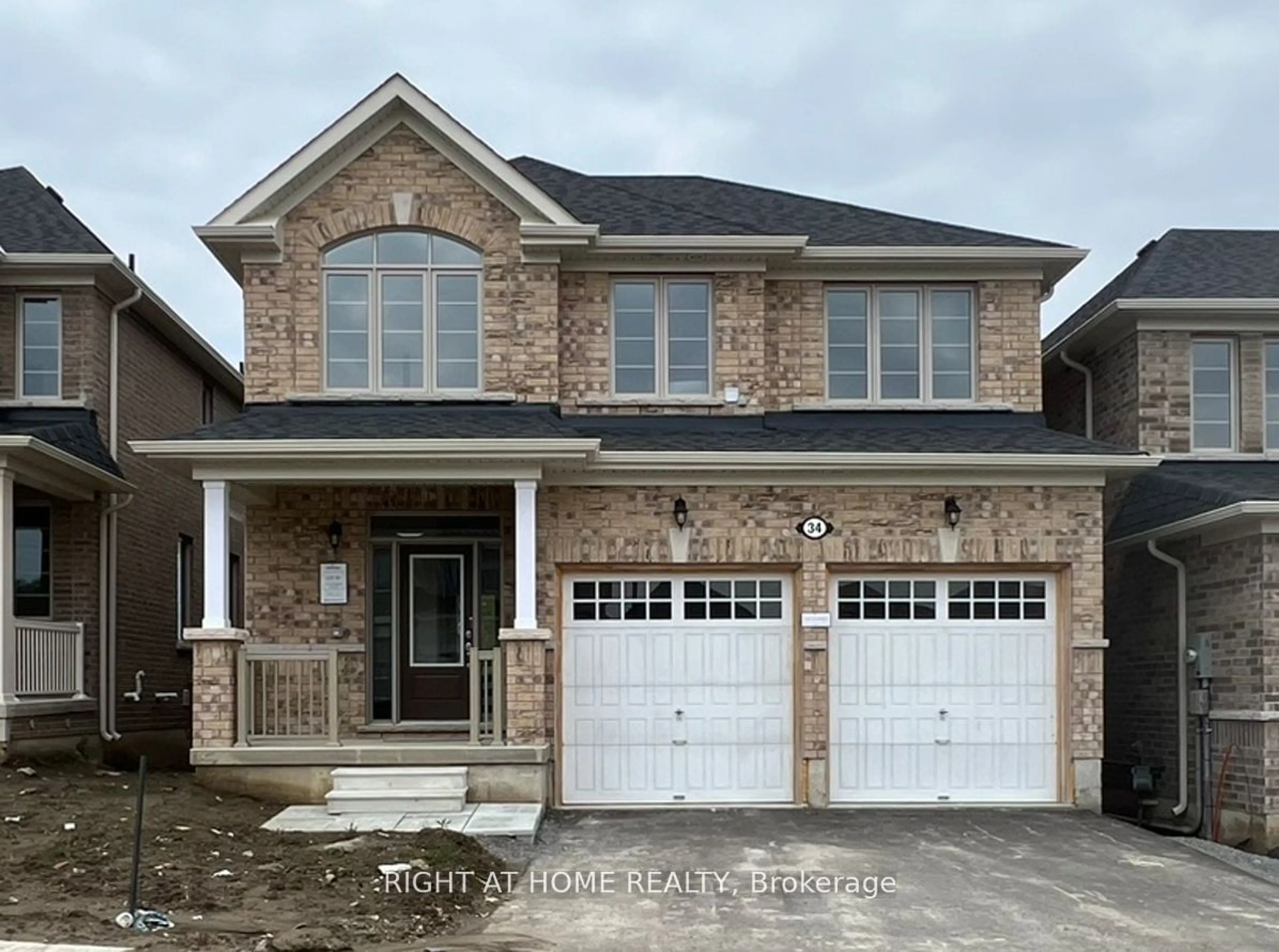 Home with brick exterior material for 34 Sam Battaglia Cres, Georgina Ontario L0G 1R0