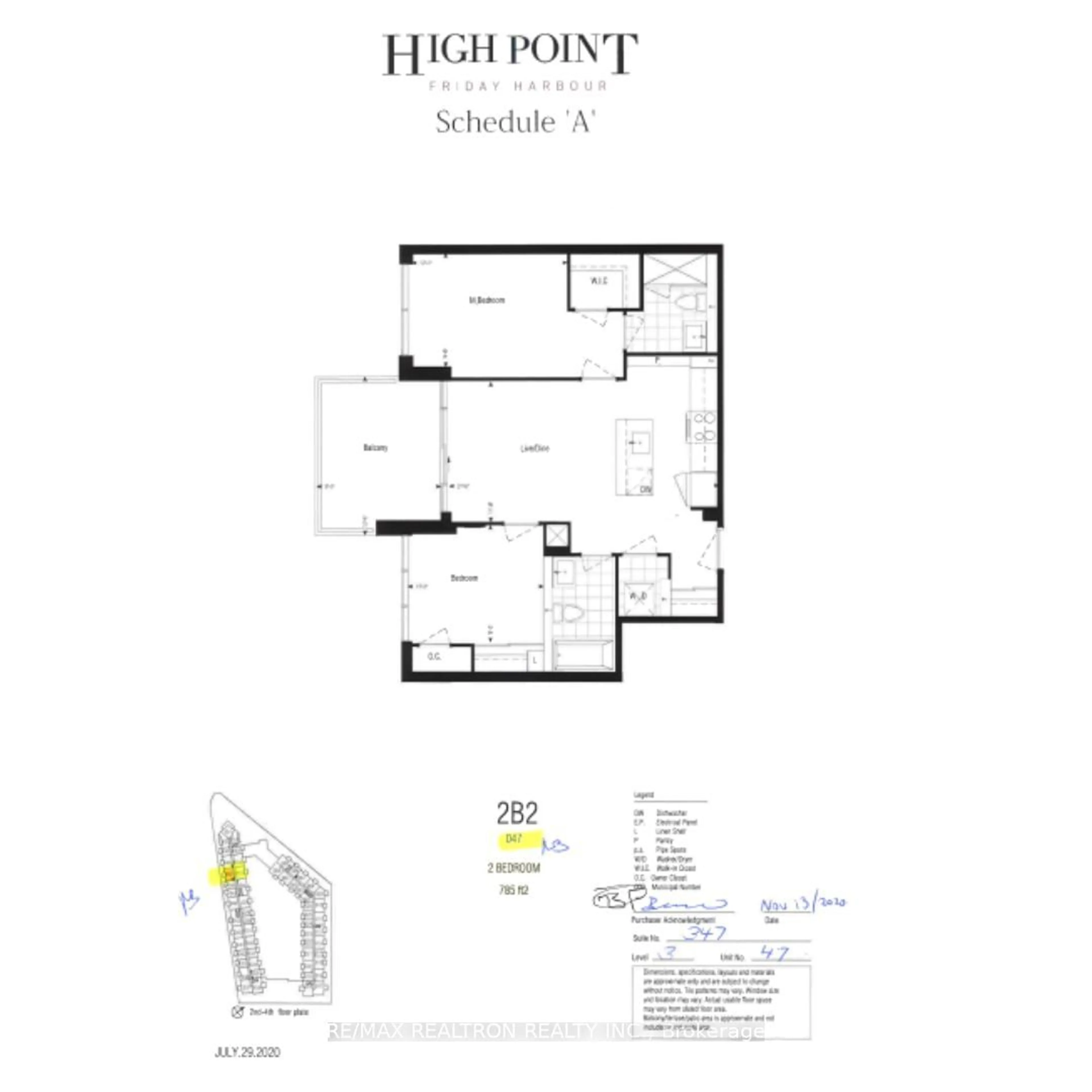 Floor plan for 415 Sea Ray Ave #347, Innisfil Ontario L9S 0N9