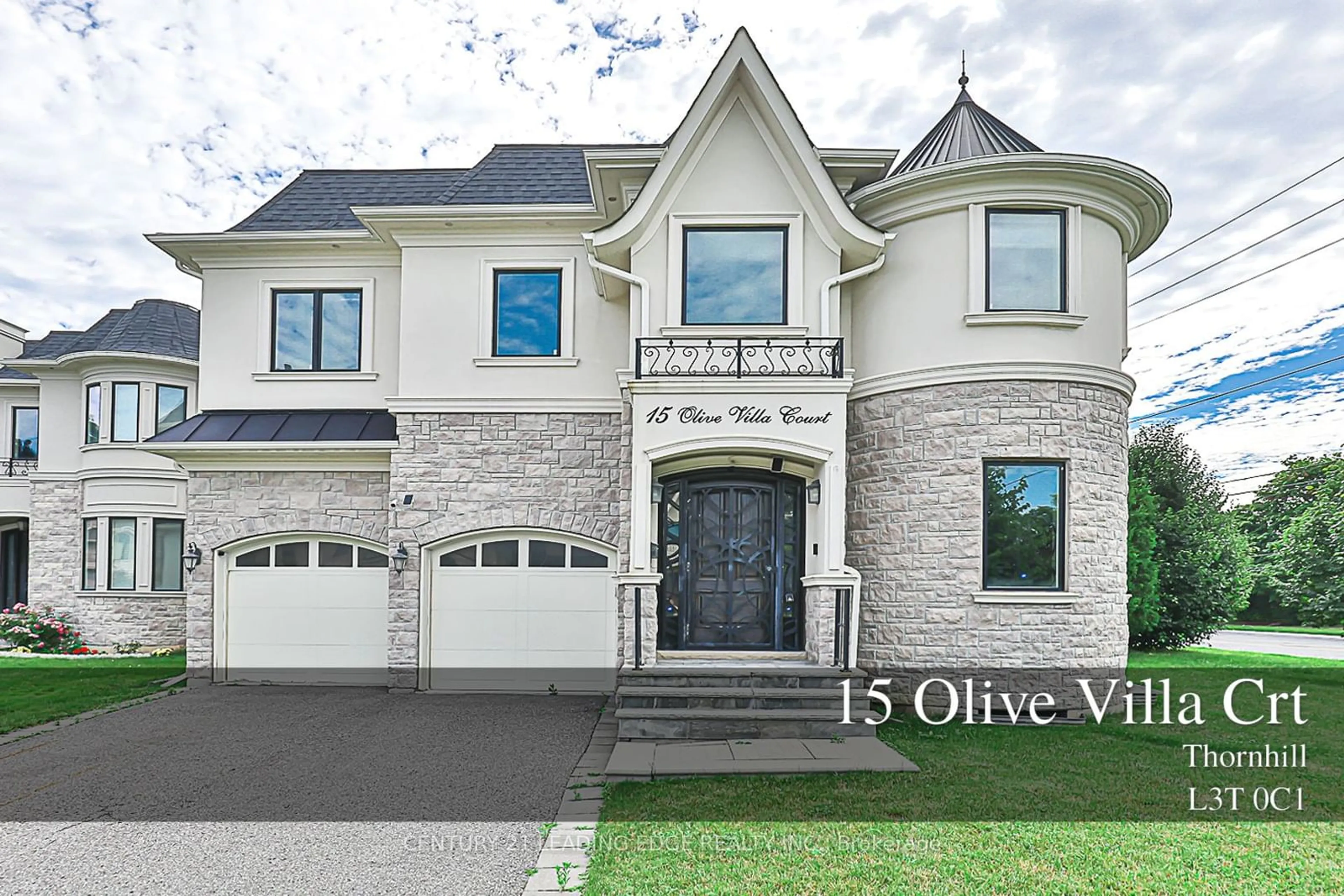 Home with brick exterior material for 15 Olive Villa Crt, Markham Ontario L3T 1A9