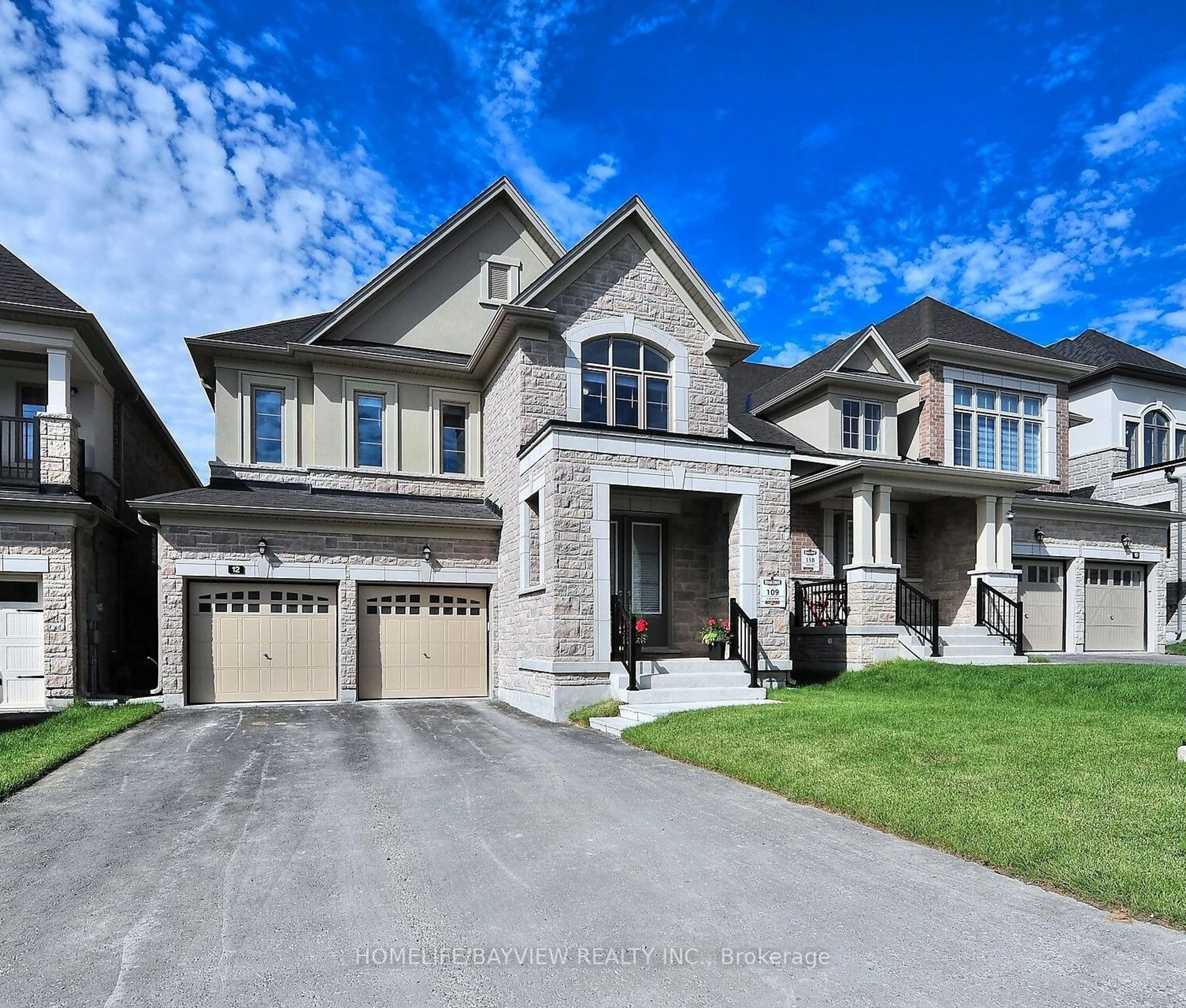 Frontside or backside of a home for 12 Belay Bend, East Gwillimbury Ontario L9N 0V8