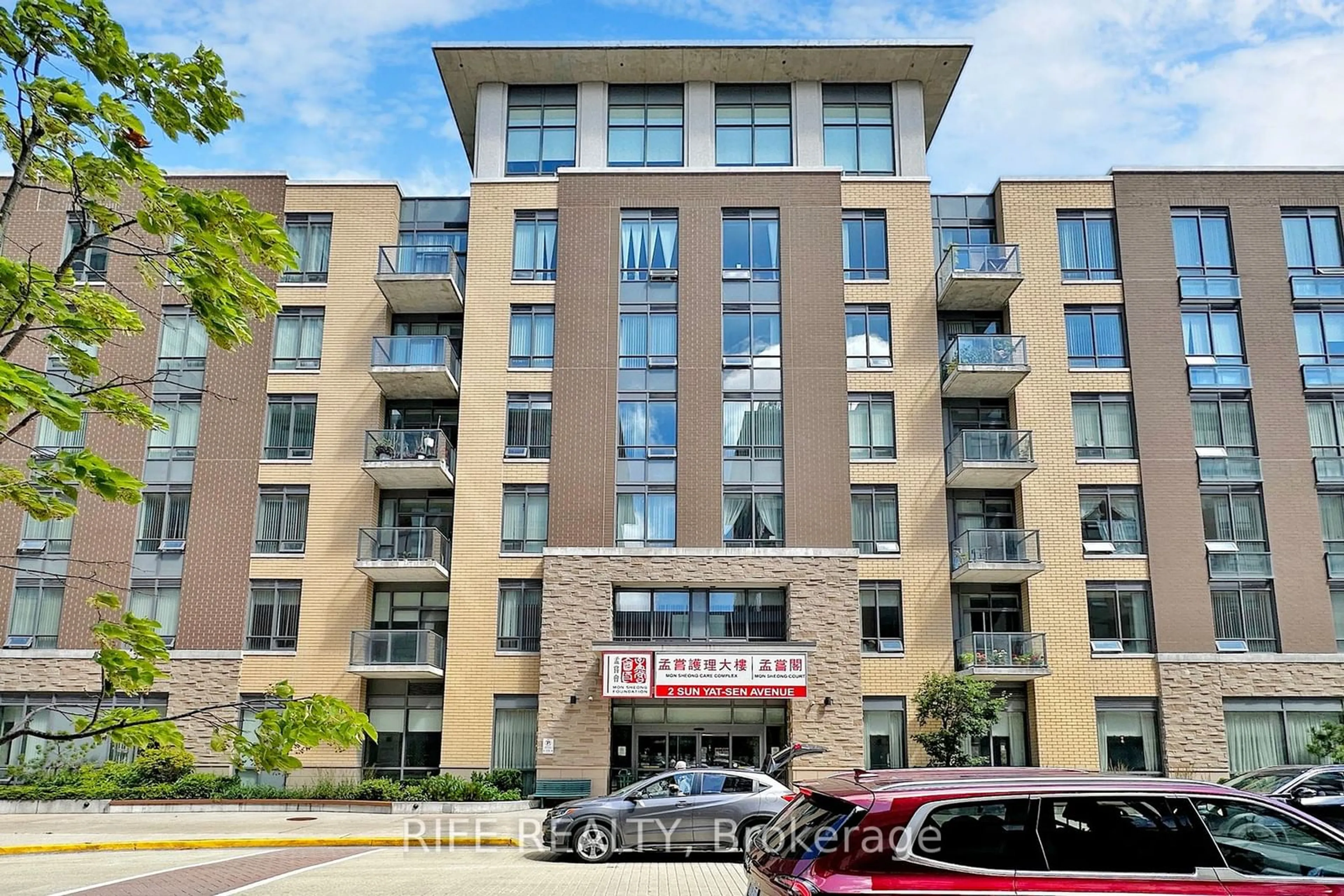 A pic from exterior of the house or condo for 2 Sun Yat-Sen Ave #M520, Markham Ontario L3R 5Z3