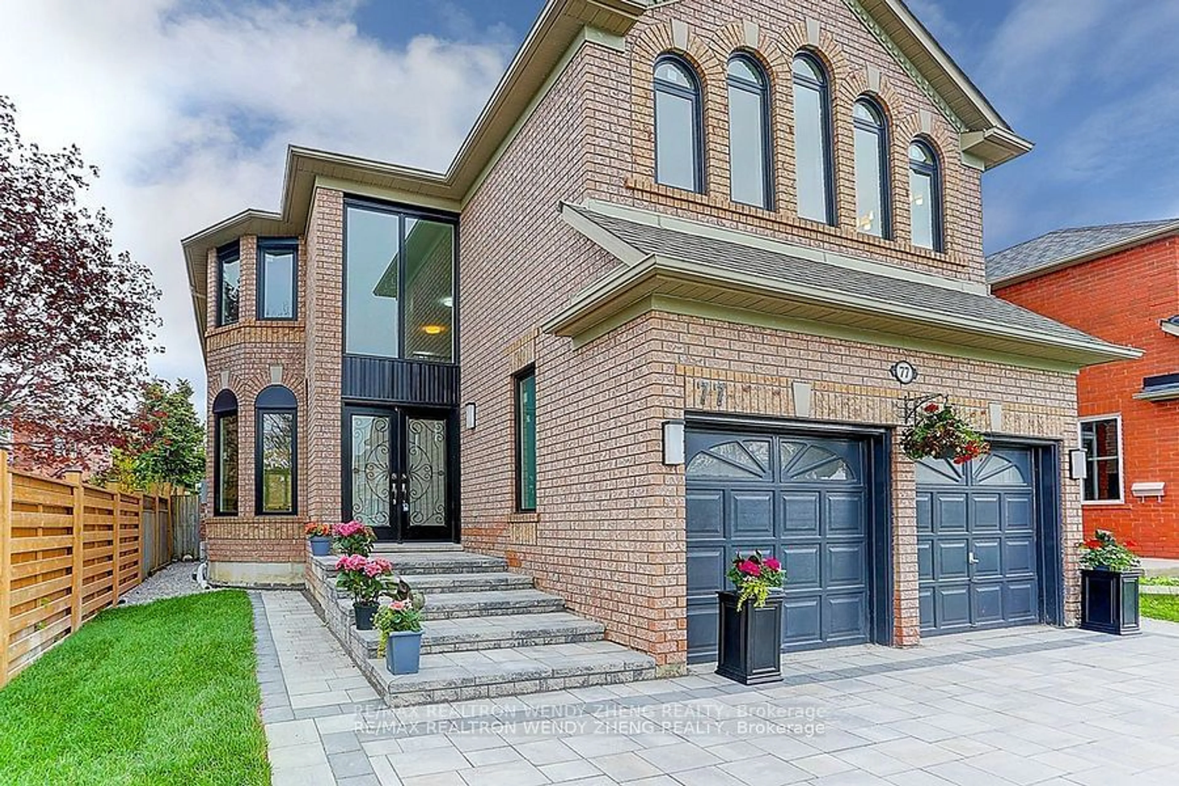 Home with brick exterior material for 77 Redstone Rd, Richmond Hill Ontario L4S 1T7