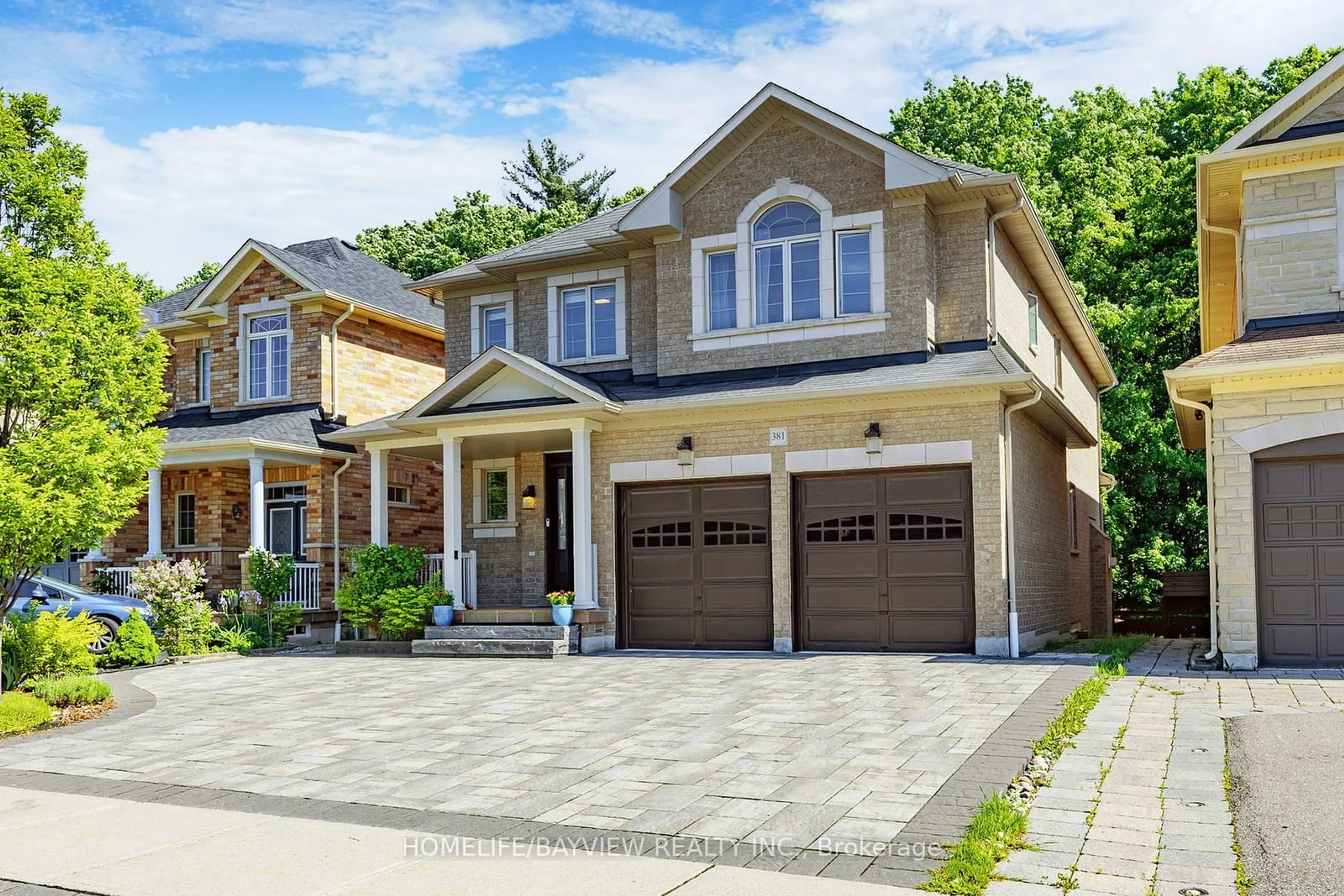 Home with brick exterior material for 381 Maria Antonia Rd, Vaughan Ontario L4H 0X5