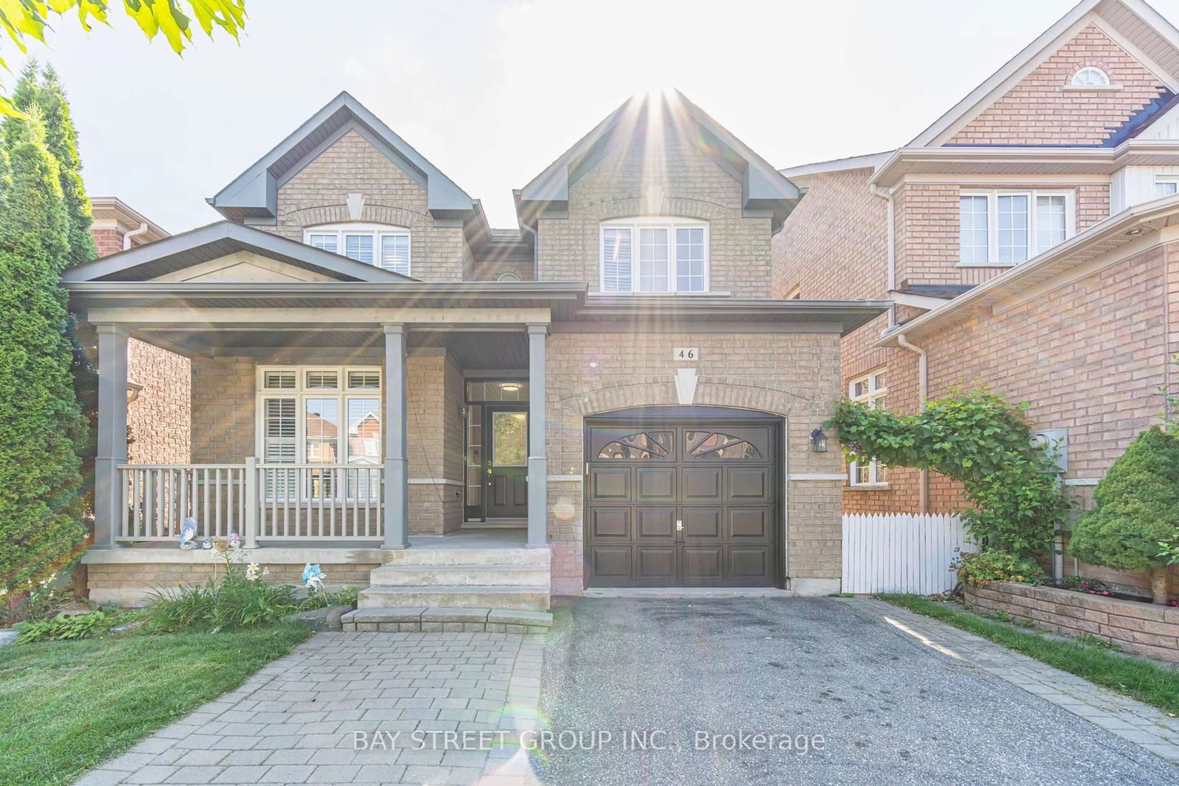 Home with brick exterior material for 46 Appleview Rd, Markham Ontario L6E 2G2