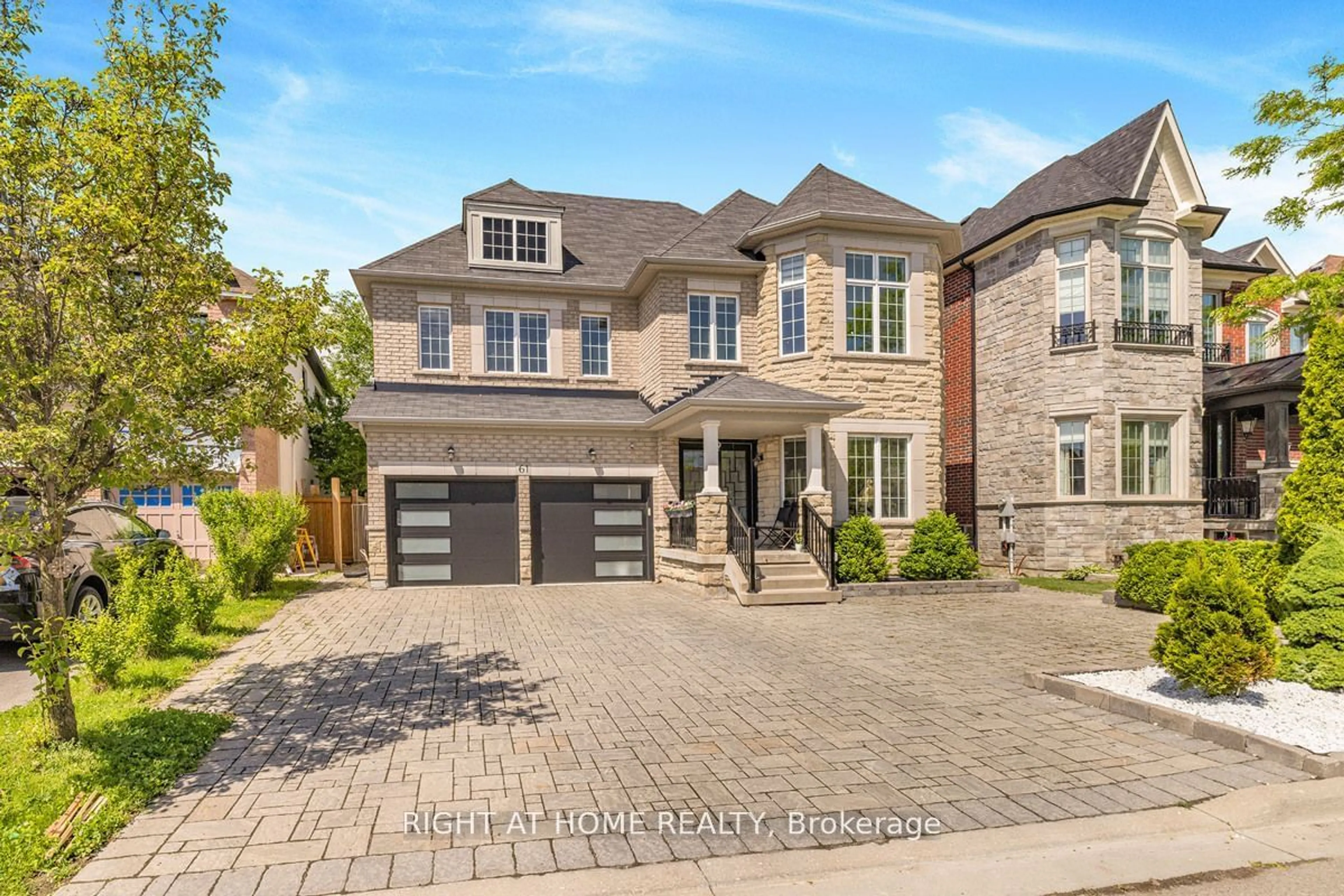 Home with brick exterior material for 61 Isaiah Dr, Vaughan Ontario L4H 0T4