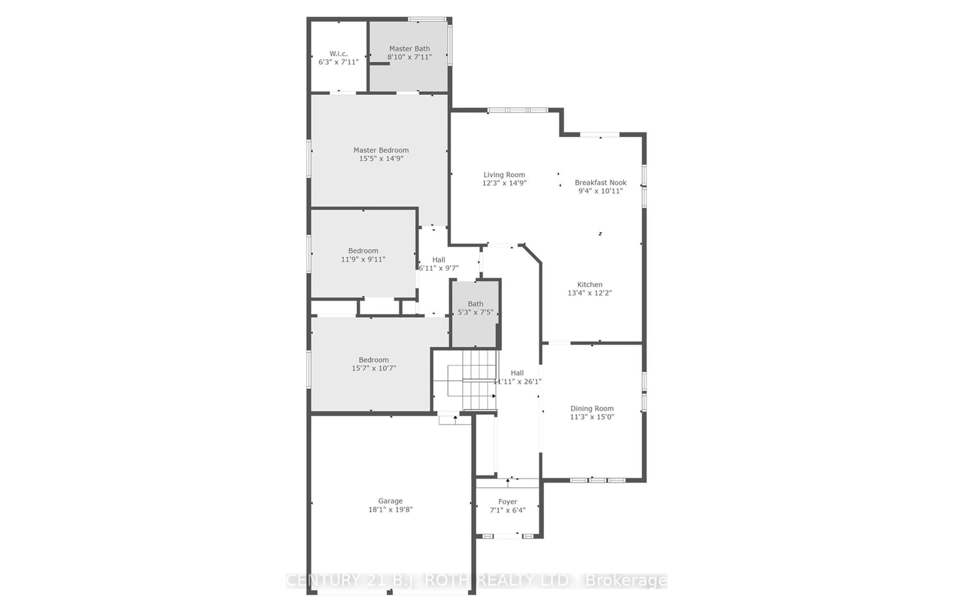 Floor plan for 34 LOOKOUT St, Essa Ontario L0M 1B4