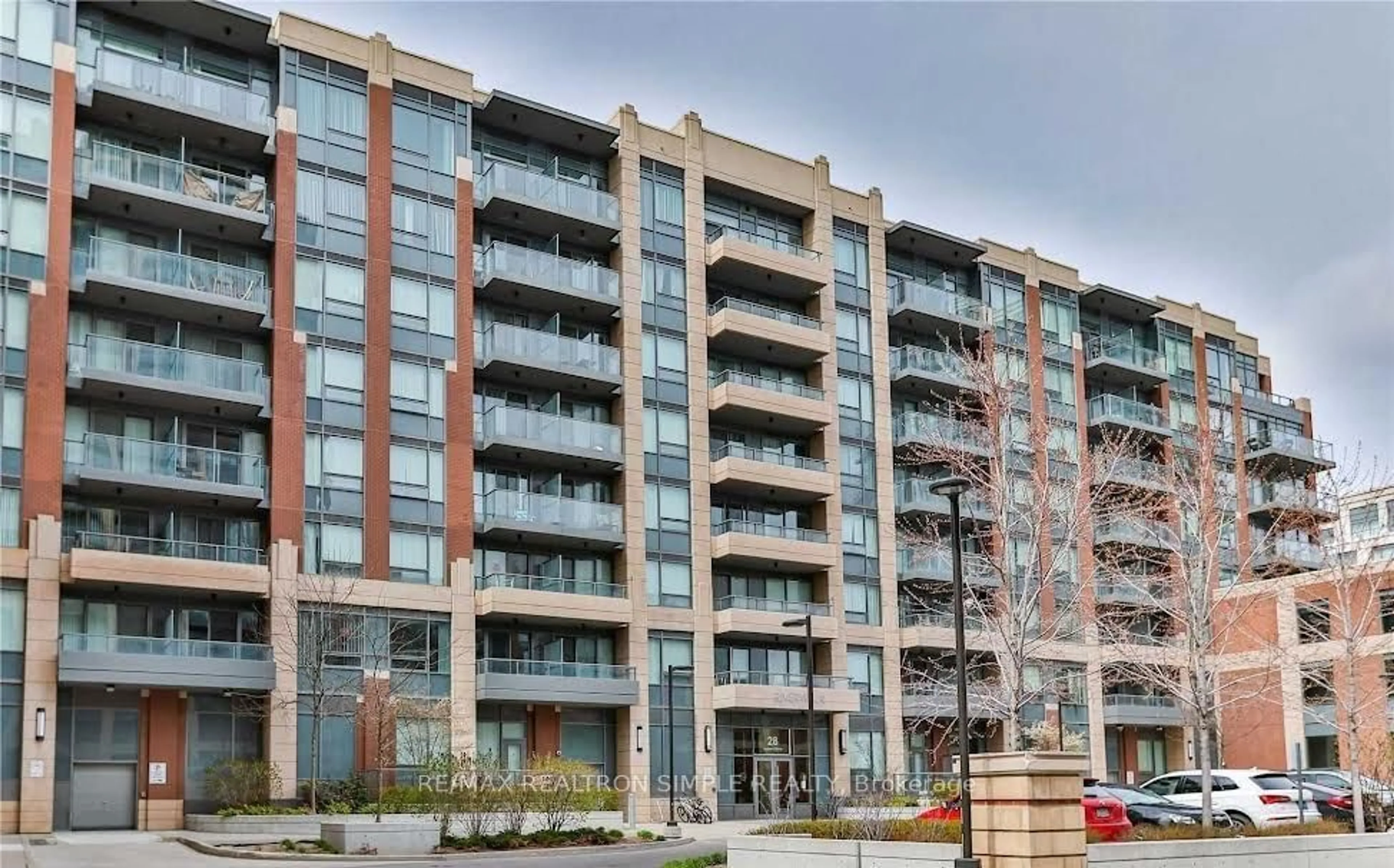 A pic from exterior of the house or condo for 28 Uptown Dr #707, Markham Ontario L3R 9R1