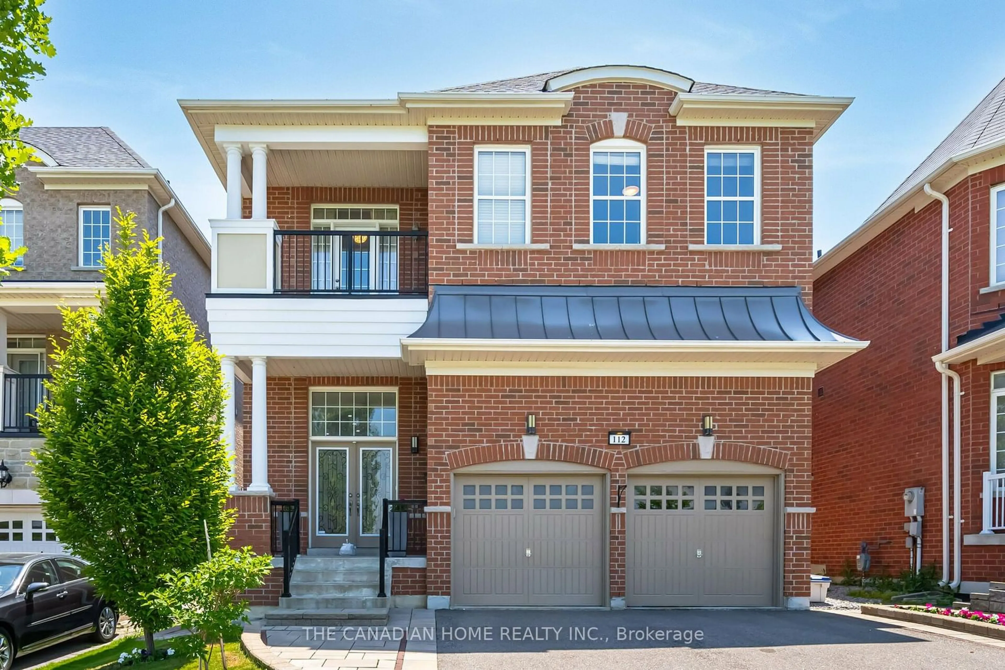 Home with brick exterior material for 112 MURET Cres, Vaughan Ontario L6A 4H4
