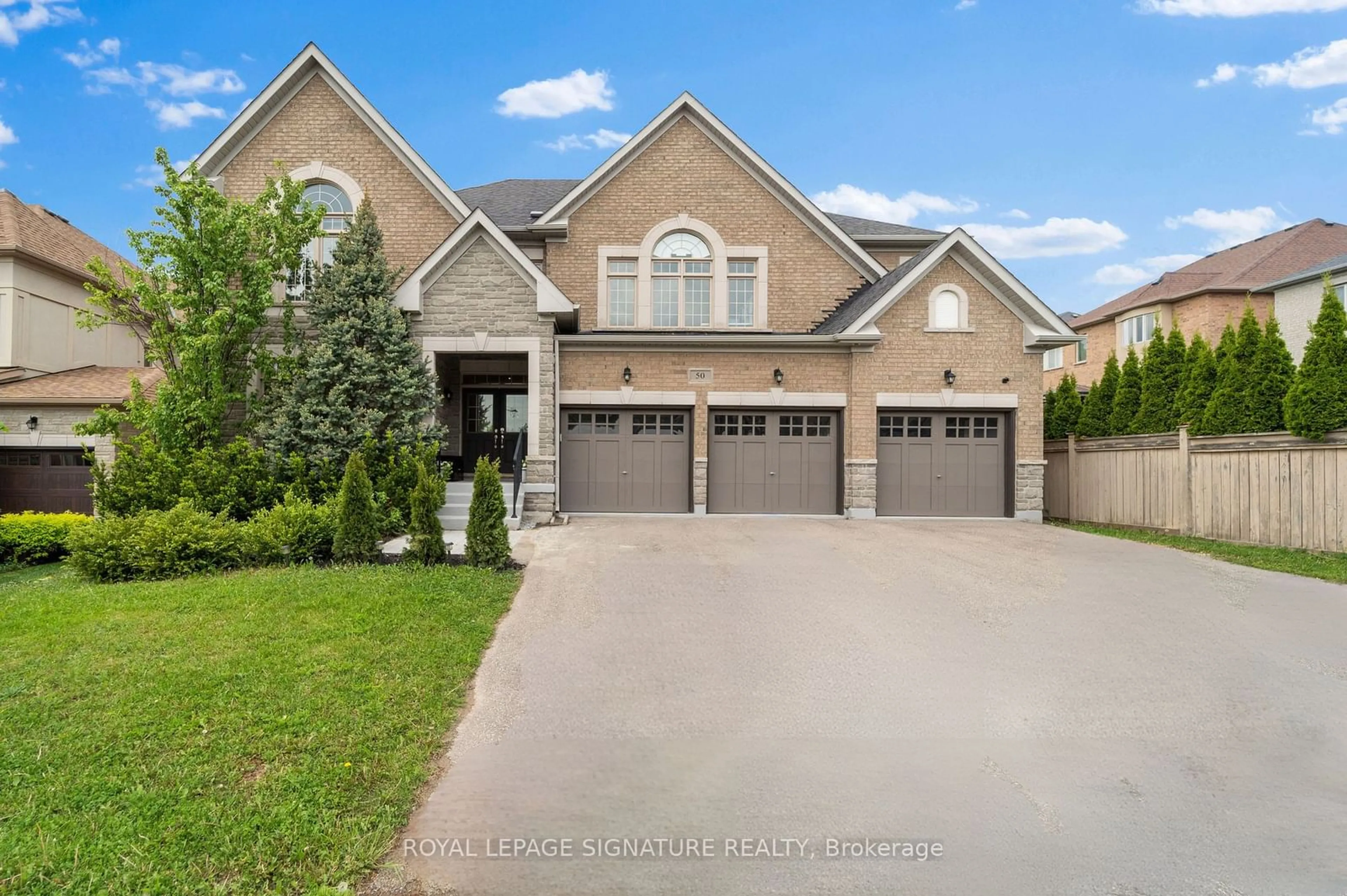 Frontside or backside of a home for 50 Upper Post Rd, Vaughan Ontario L6A 4J7