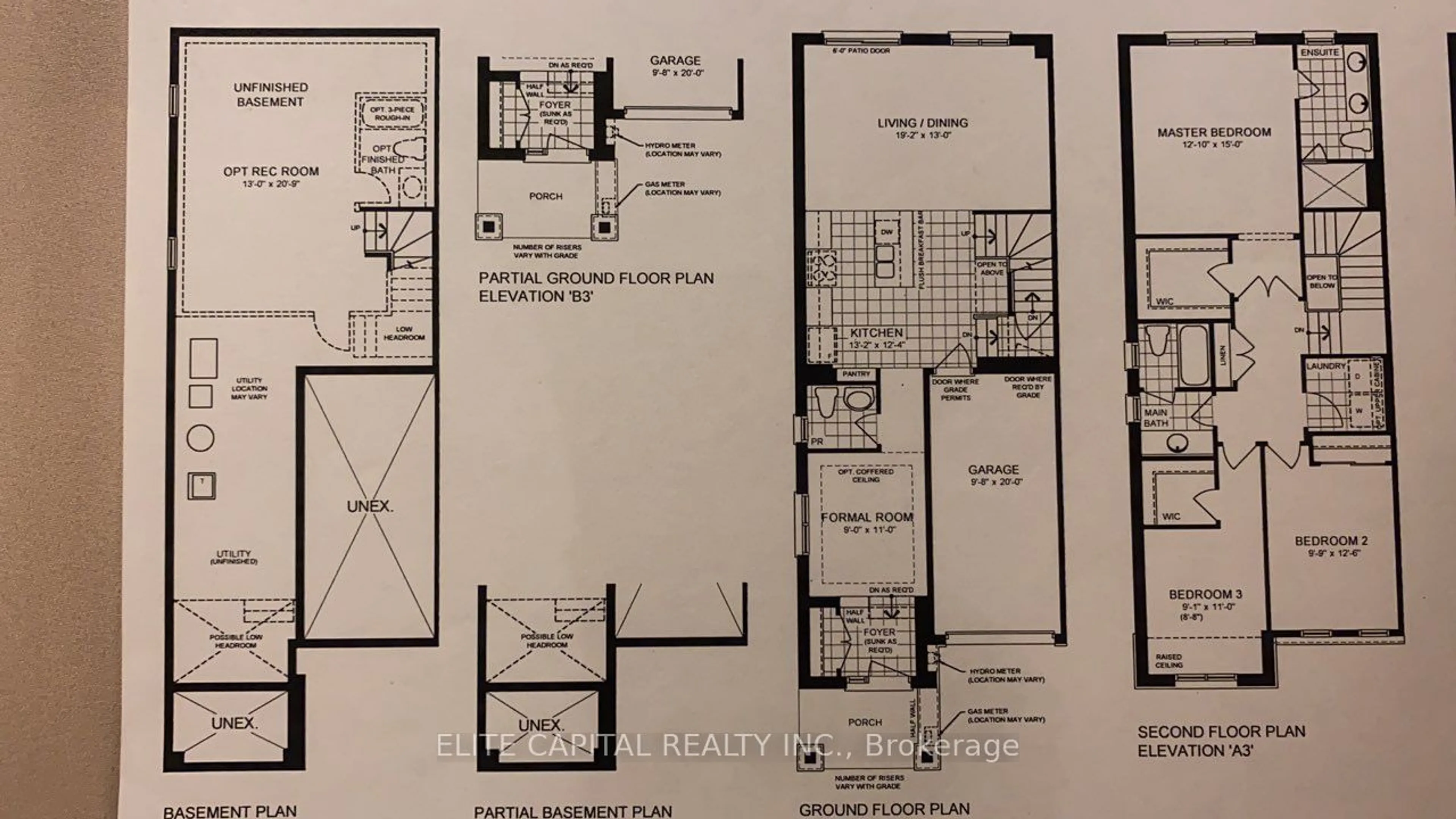 Floor plan for 65 Seedling Cres, Whitchurch-Stouffville Ontario L4A 4V5