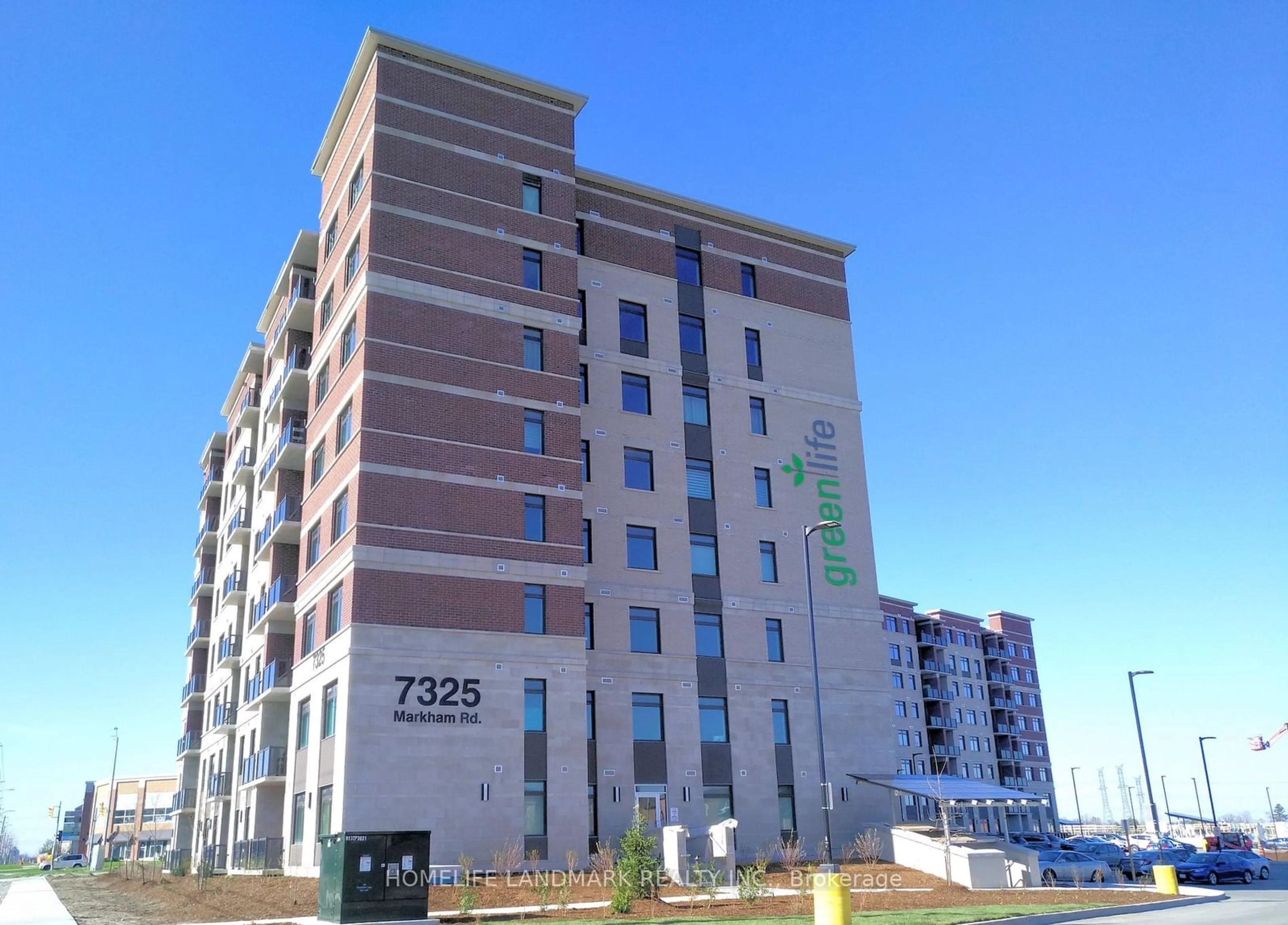 A pic from exterior of the house or condo for 7325 Markham Rd #619, Markham Ontario L3S 3J9